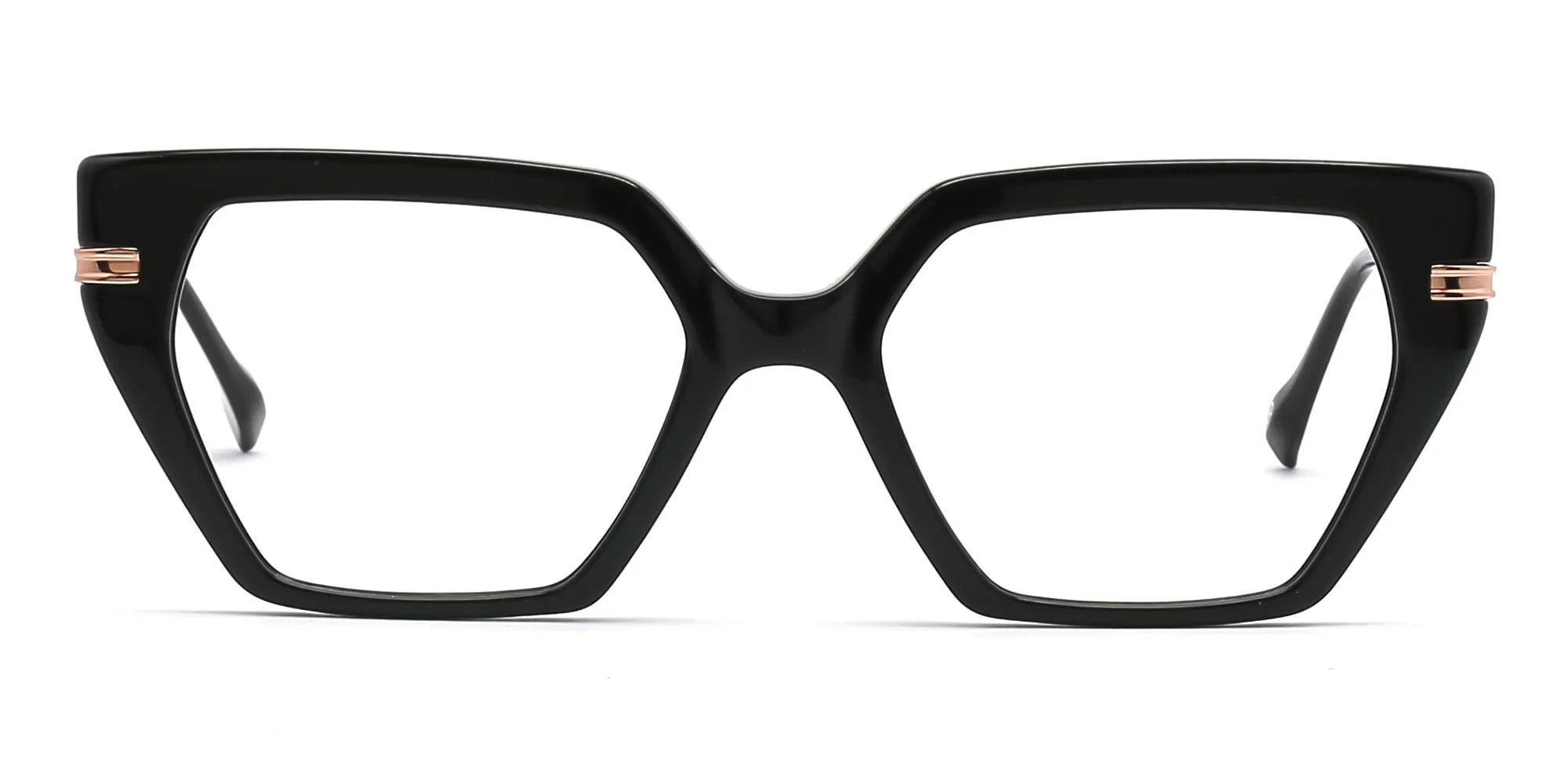 oversized black cat eye glasses-2