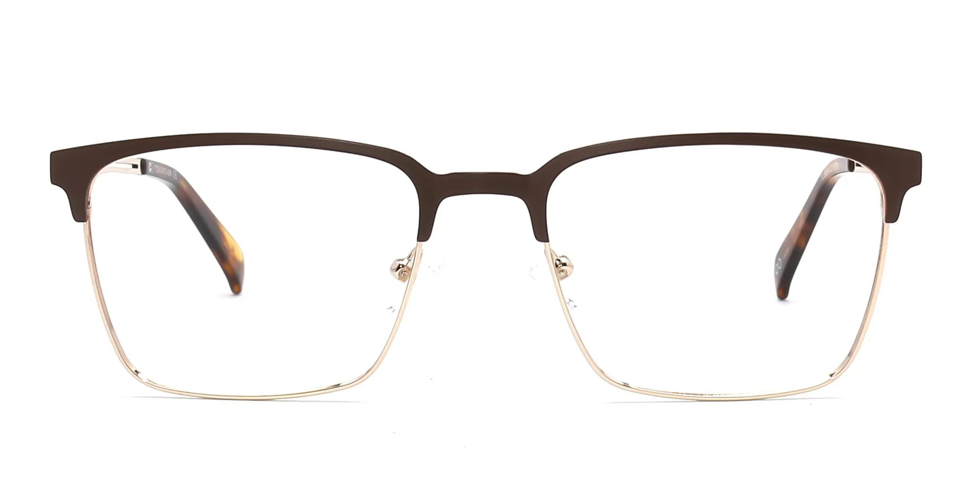 Brown Square Glasses-2