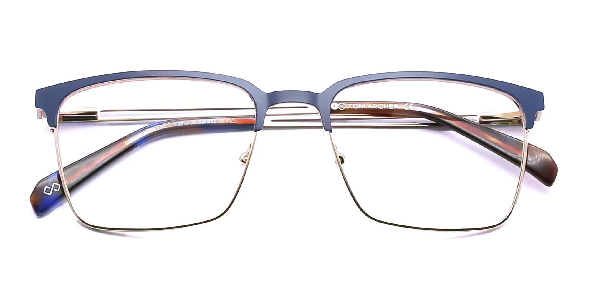 Blue Square Glasses-2