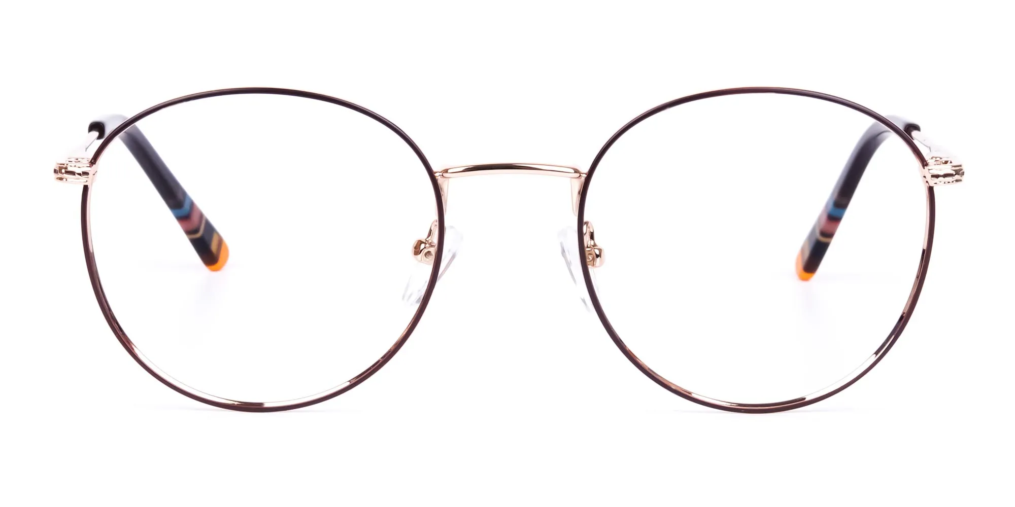 Brown-Gold-Round-Full-Rim-Glasses-2