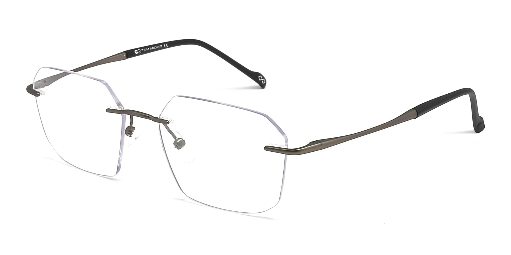 trendy rimless glasses womens-2