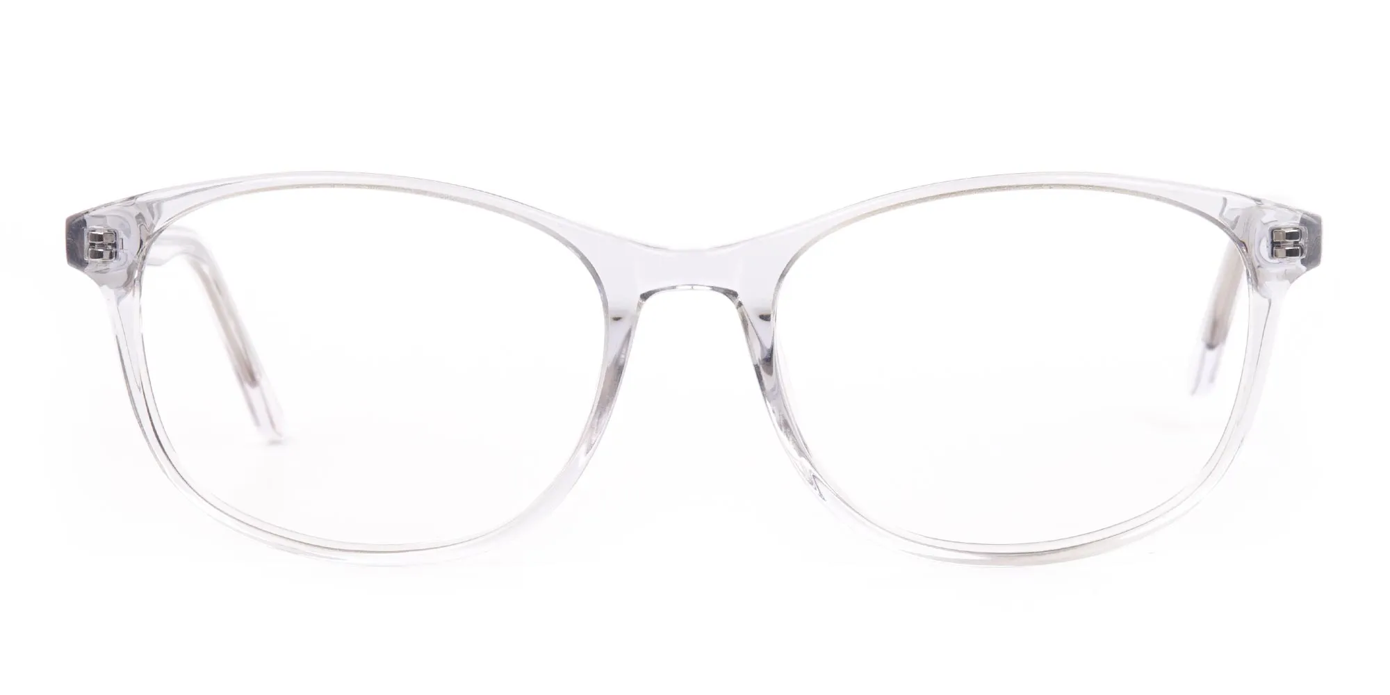 Crystal Clear Transparent Glasses Frame Unisex-2