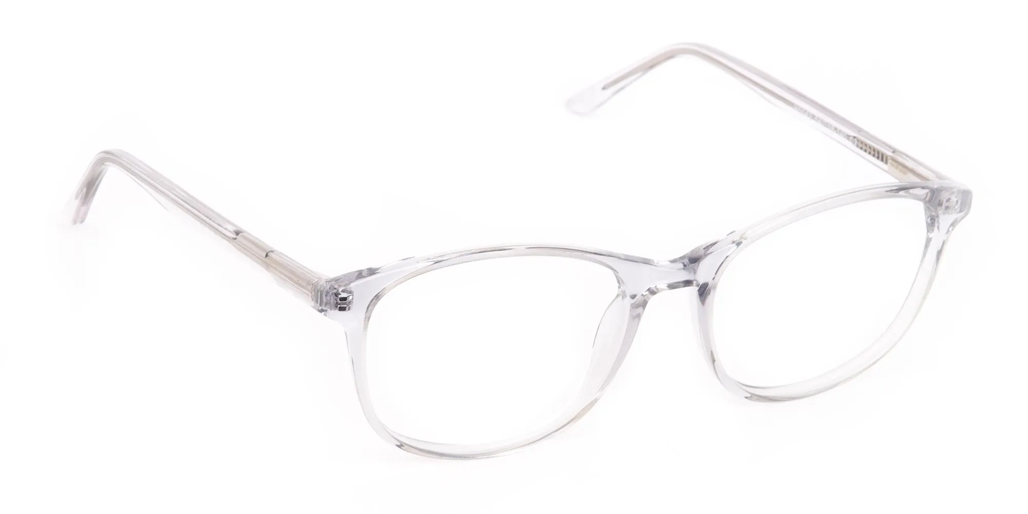 Crystal Clear Transparent Glasses Frame Unisex-2
