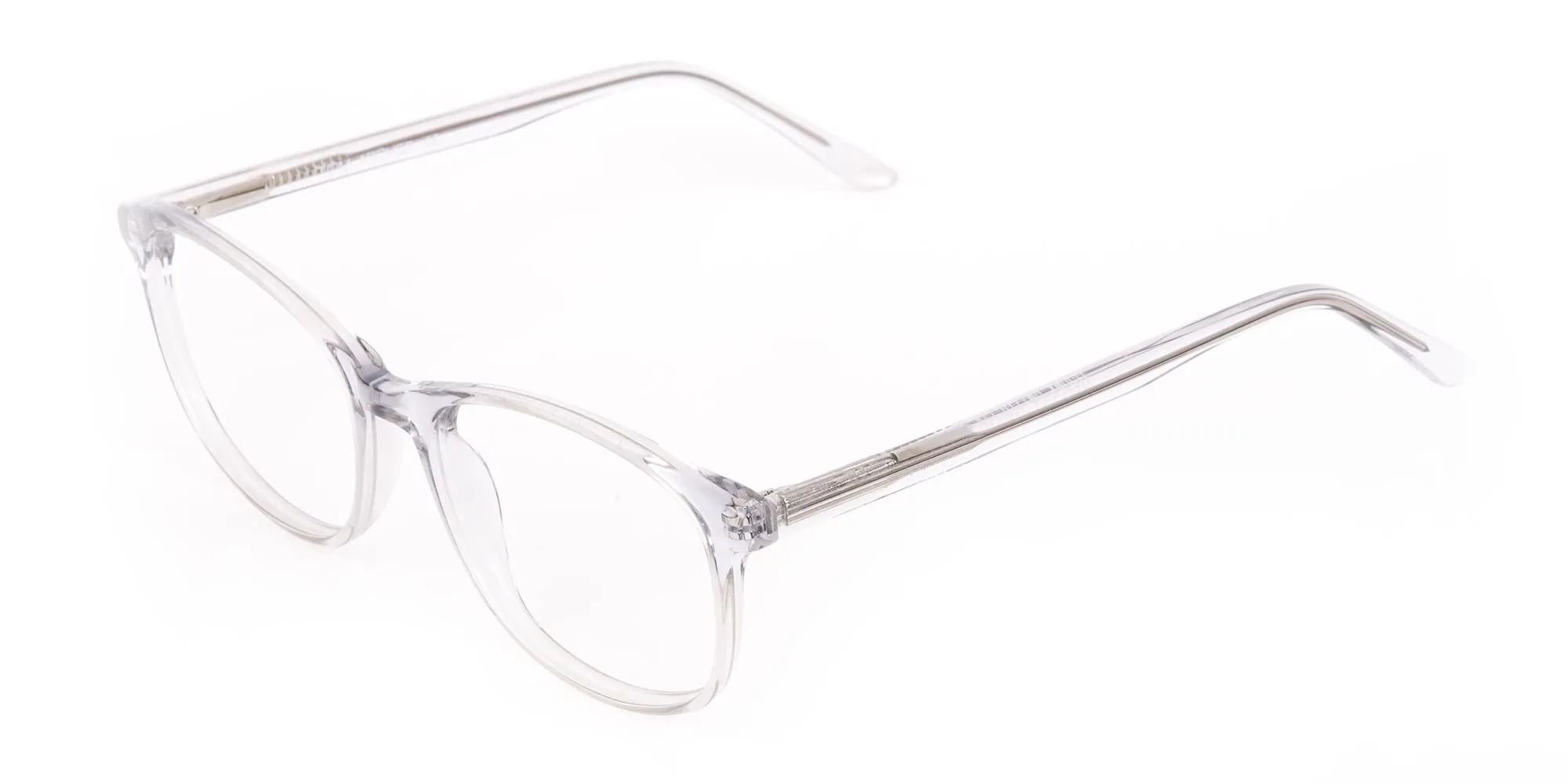 Crystal Clear Transparent Glasses Frame Unisex-2