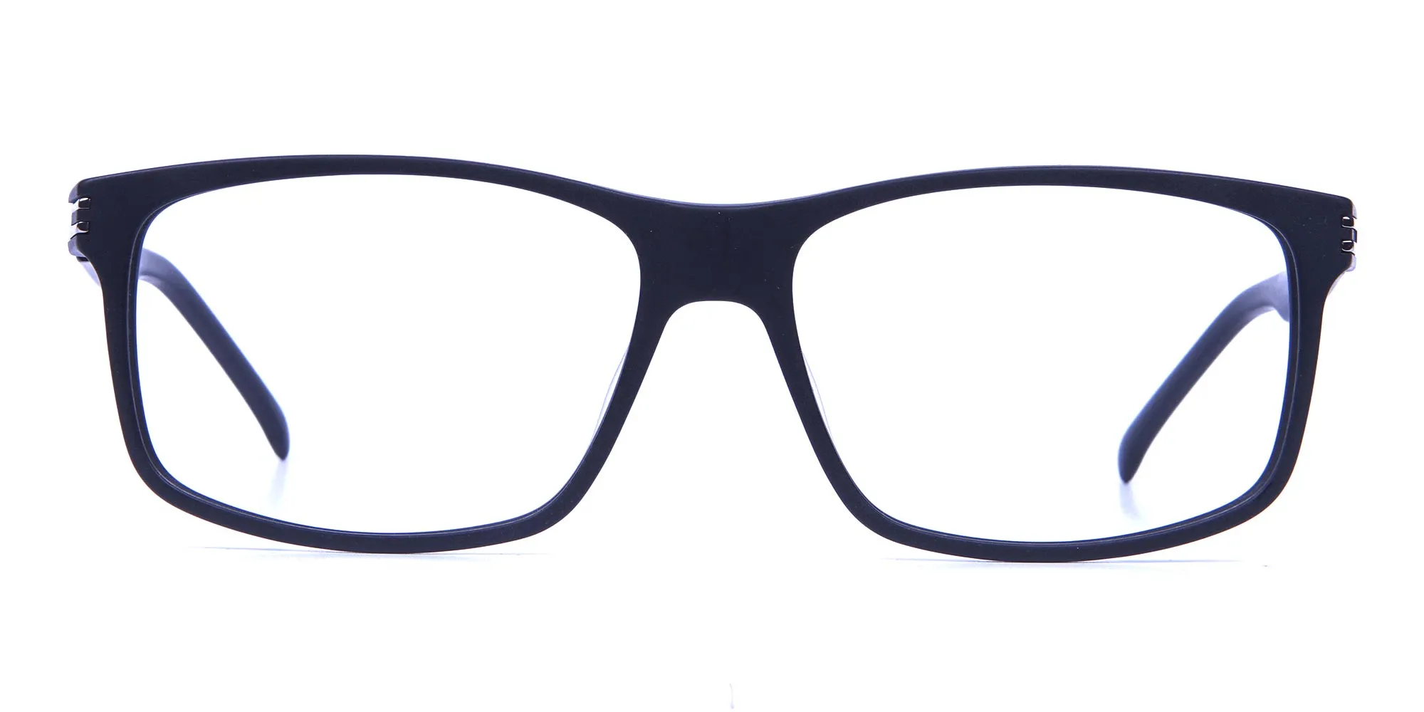 Super Flexible 360 Degree Bendable Glasses in Matte Black - 1