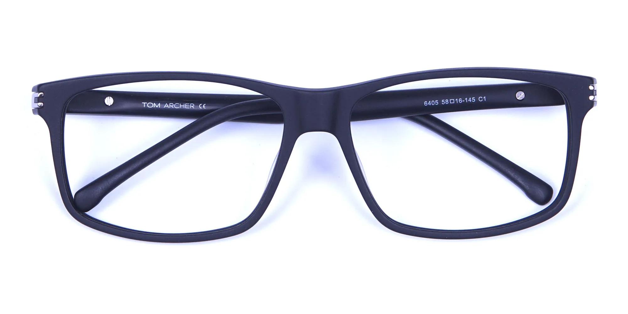 Super Flexible 360 Degree Bendable Glasses in Matte Black - 1