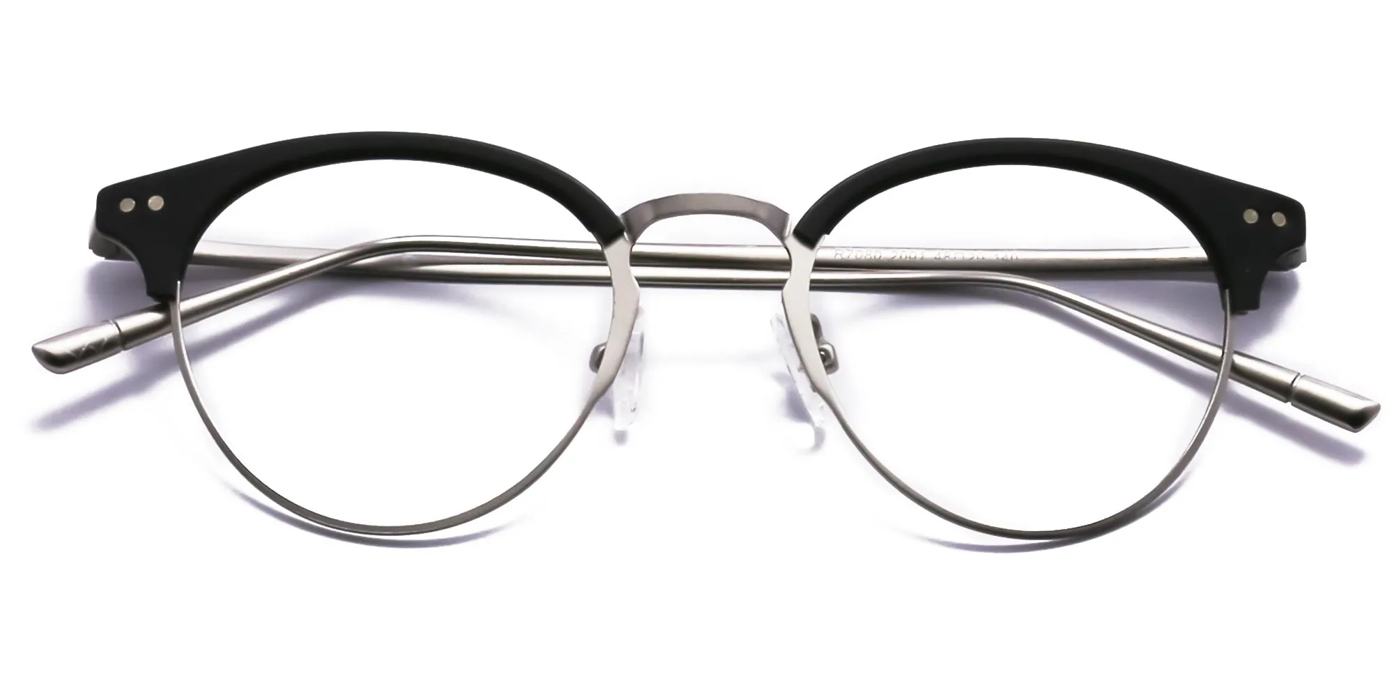 Round Horn Rimmed Glasses-2