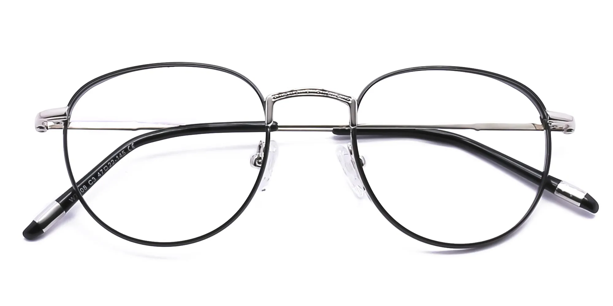 Black And Gold Eyeglass Frames-2
