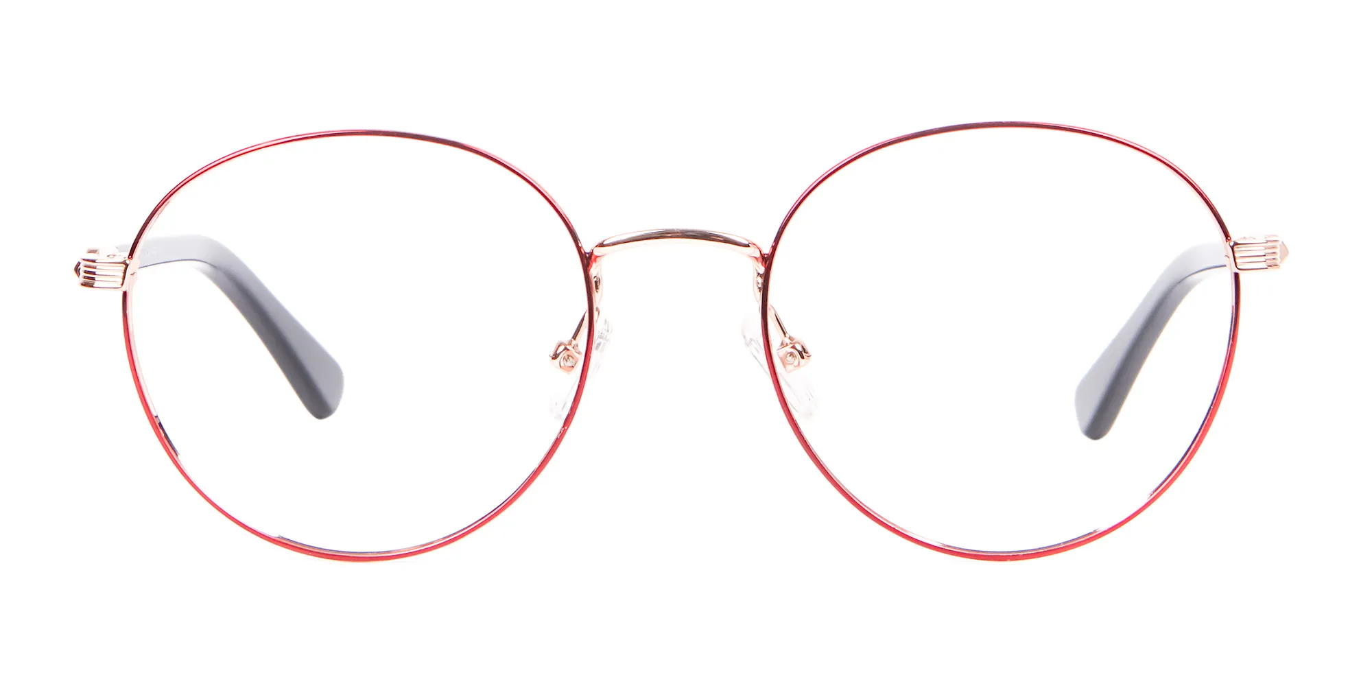 Red Metal Round Frame-2