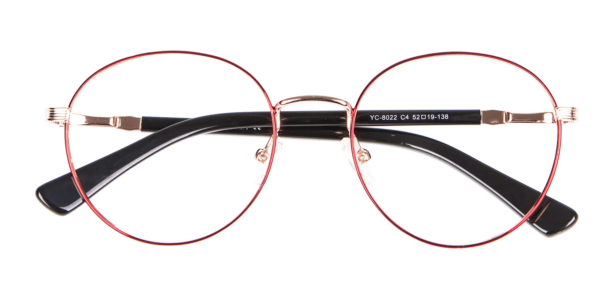 Red Metal Round Frame-2