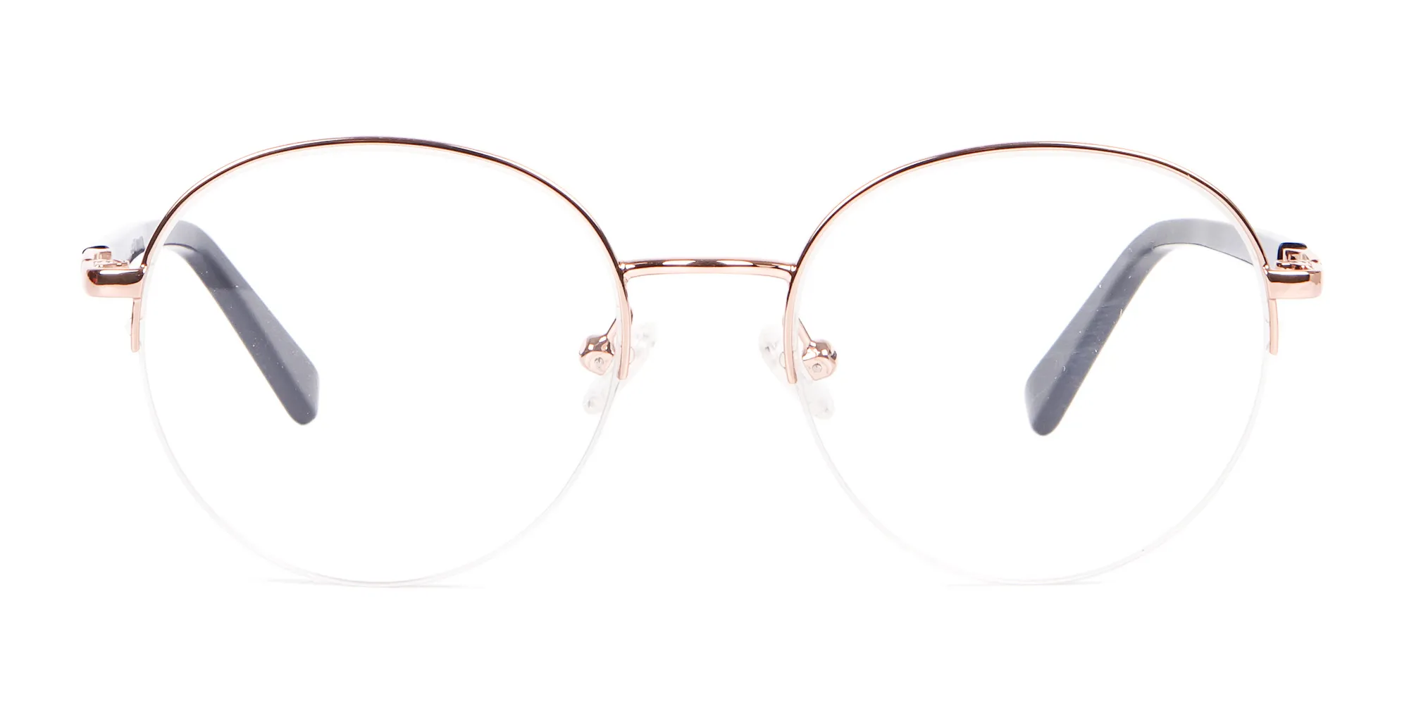 Earby 3 Rose Gold Glasses Frame Free Protective Coating