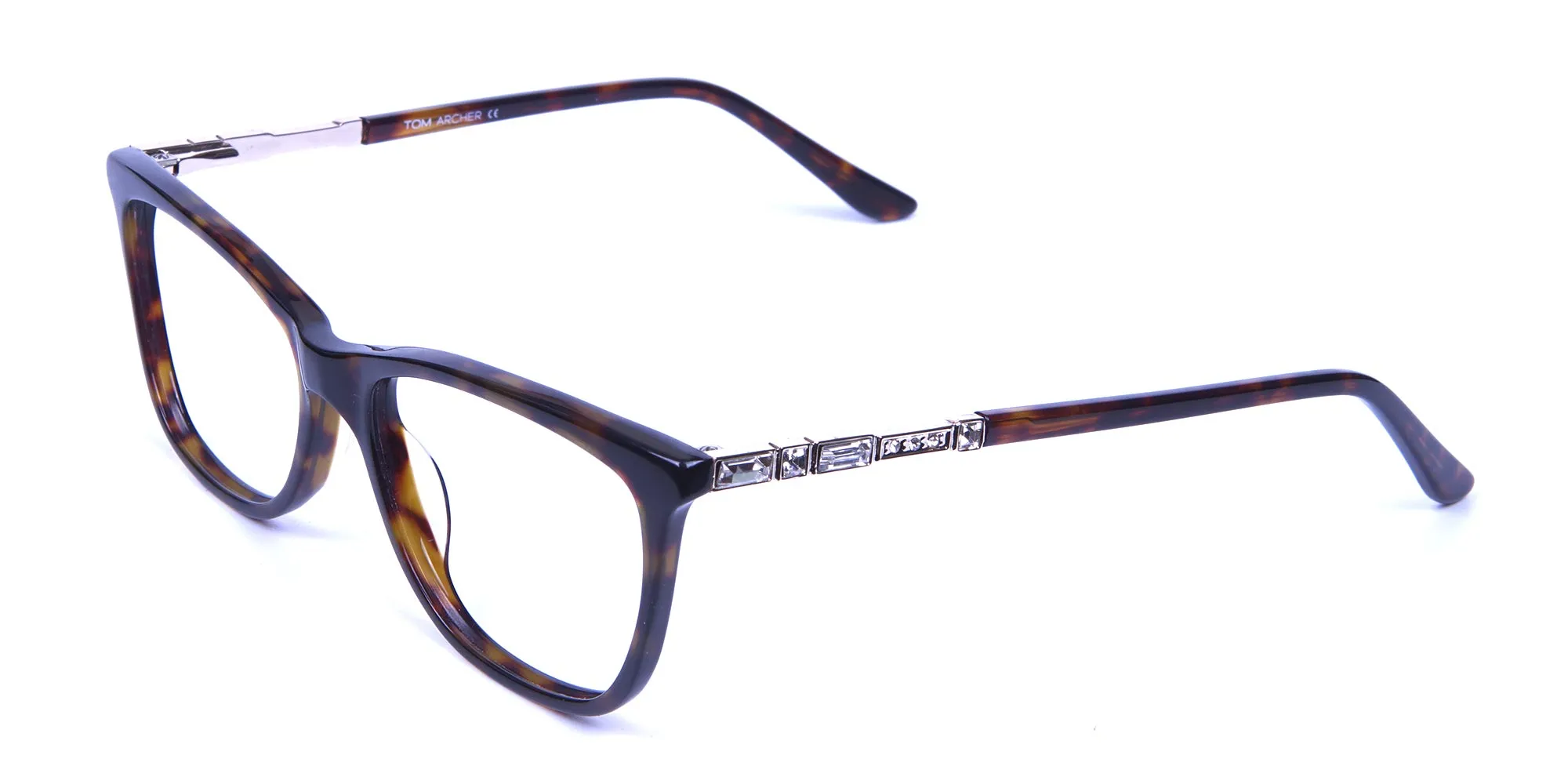 Tortoiseshell Glasses of Personality Look - 1