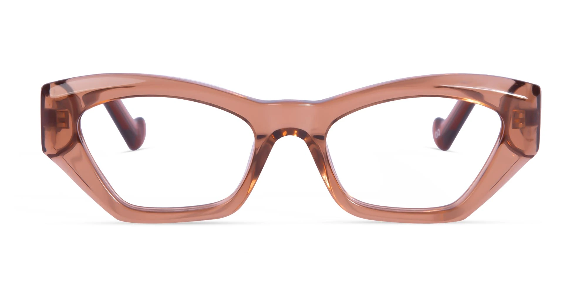 Brown Fullrim Cat Eye Glasses-1