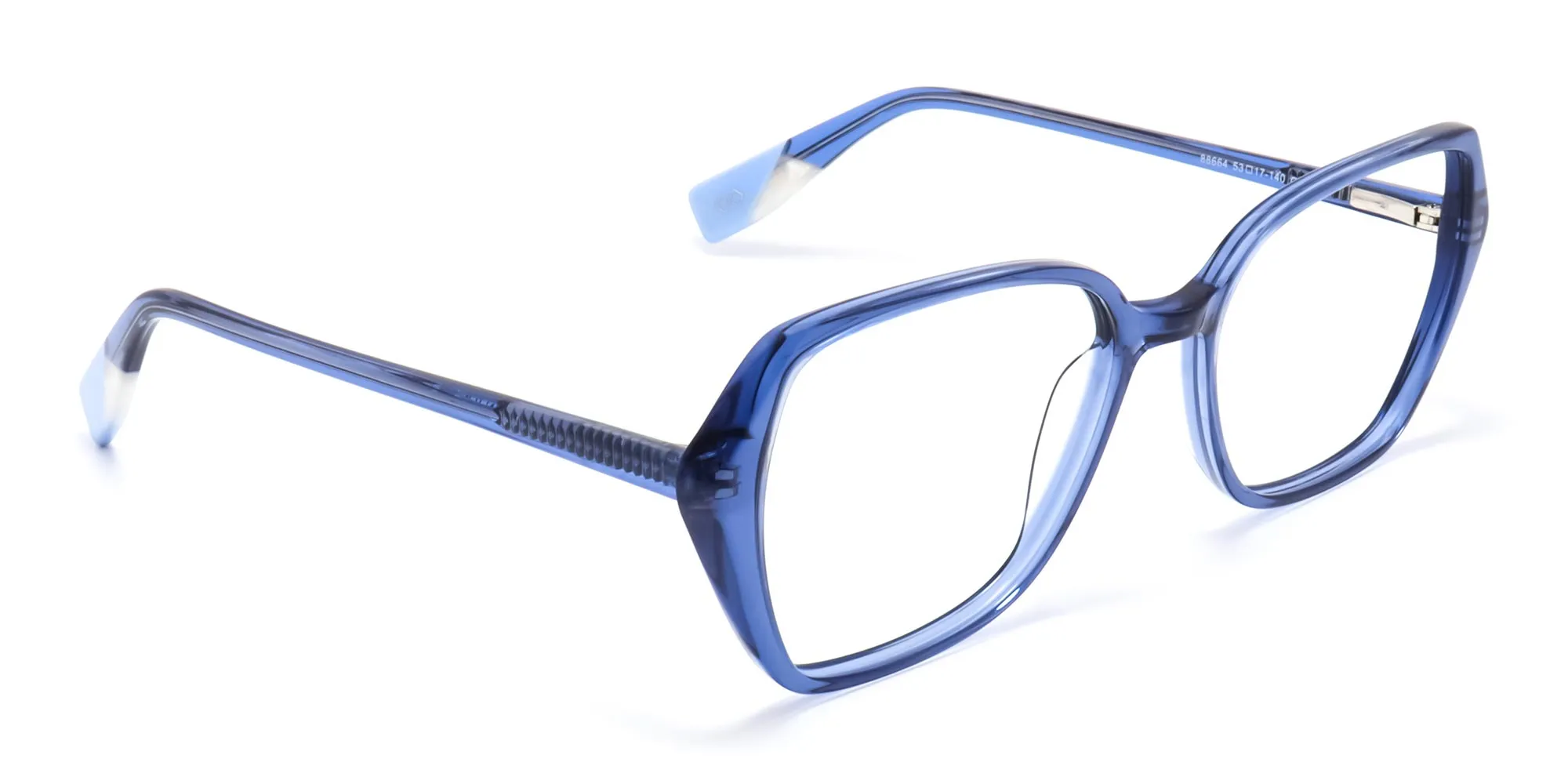 Blue Butterfly Glasses-2
