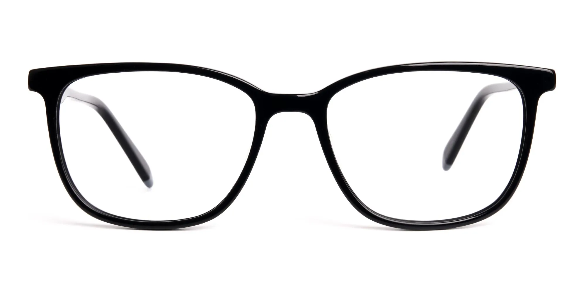 New shiny and glossy Black Wayfarer and Rectangular Glasses Frames-2
