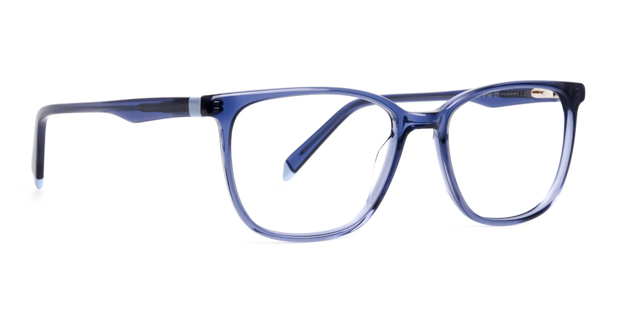 Navy Blue Square and Rectangular Glasses Frames-2