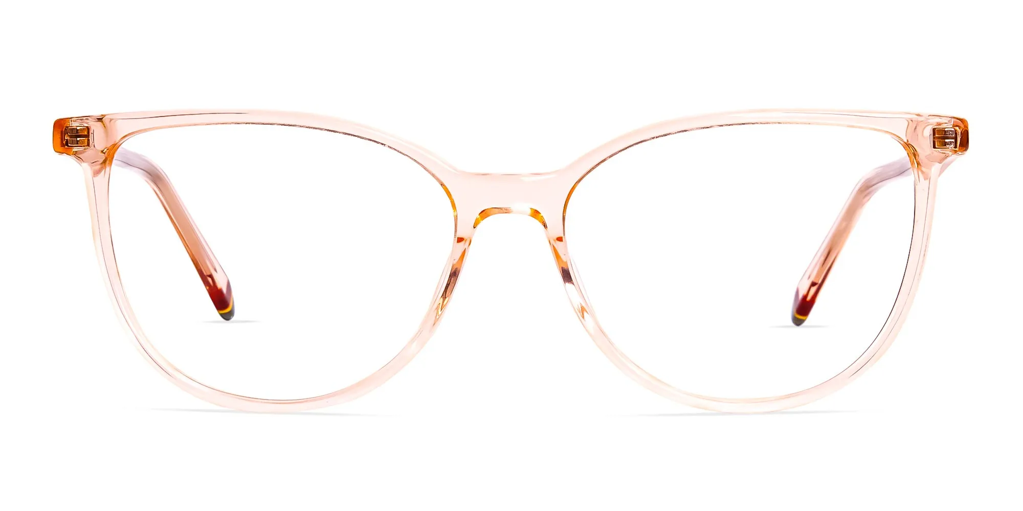 Orange-Colour-Crystal-Clear-or-Transparent-Cat-eye-Glasses-Frames-2