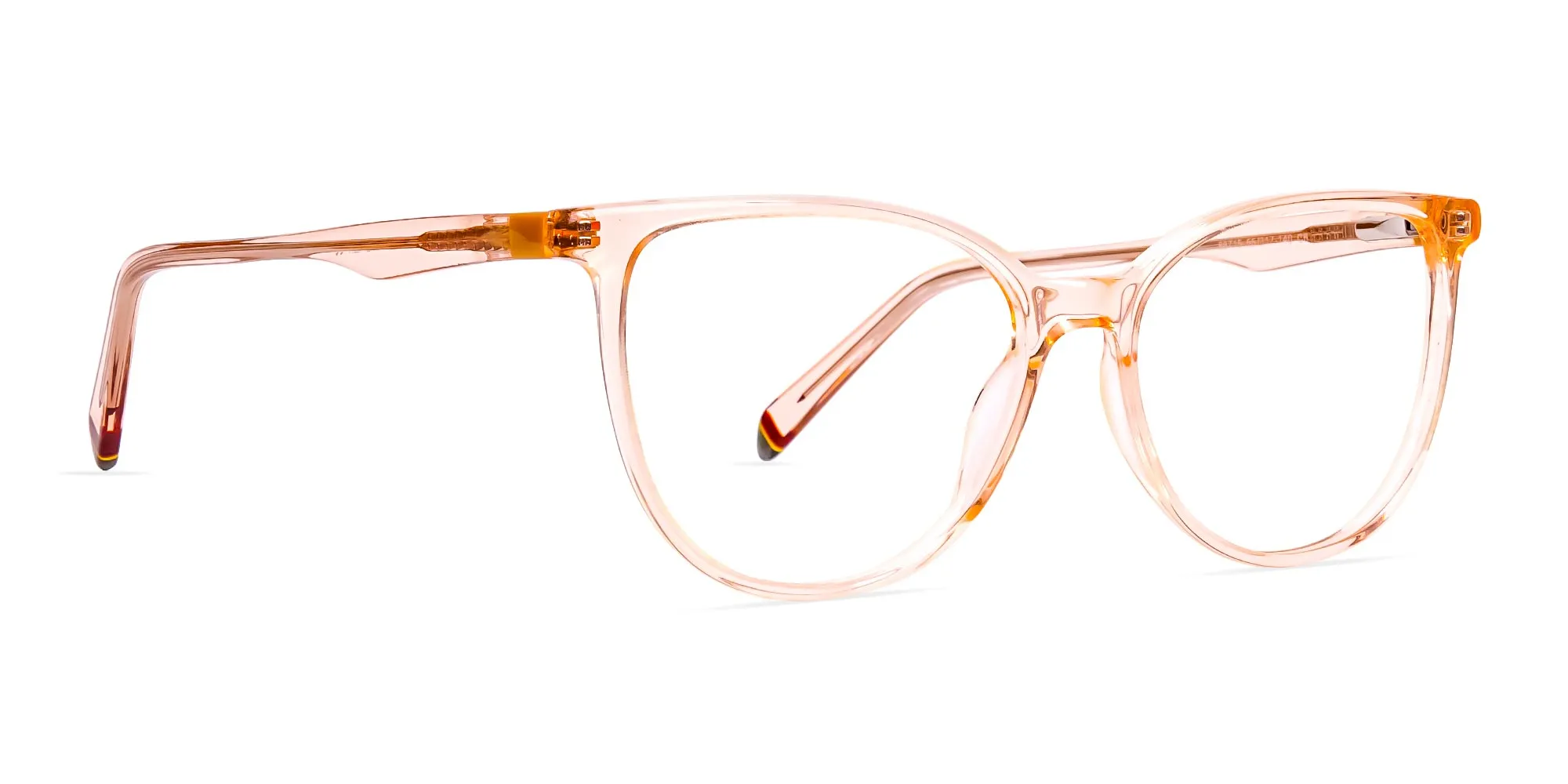 Orange-Colour-Crystal-Clear-or-Transparent-Cat-eye-Glasses-Frames-2