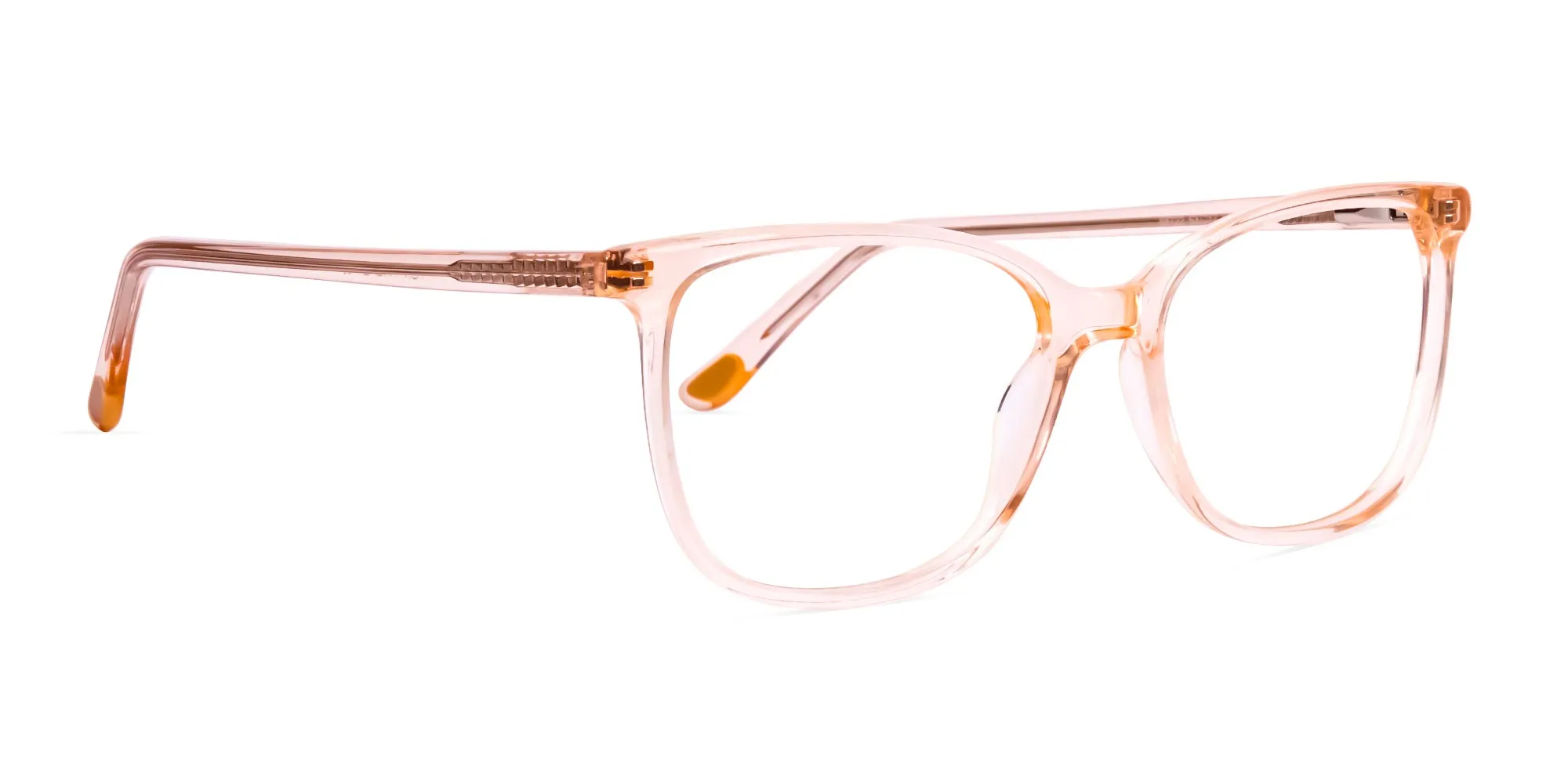 crystal-clear-and-transparent-tinted-orange-wayfarer-cat-eye-glasses-frames-2