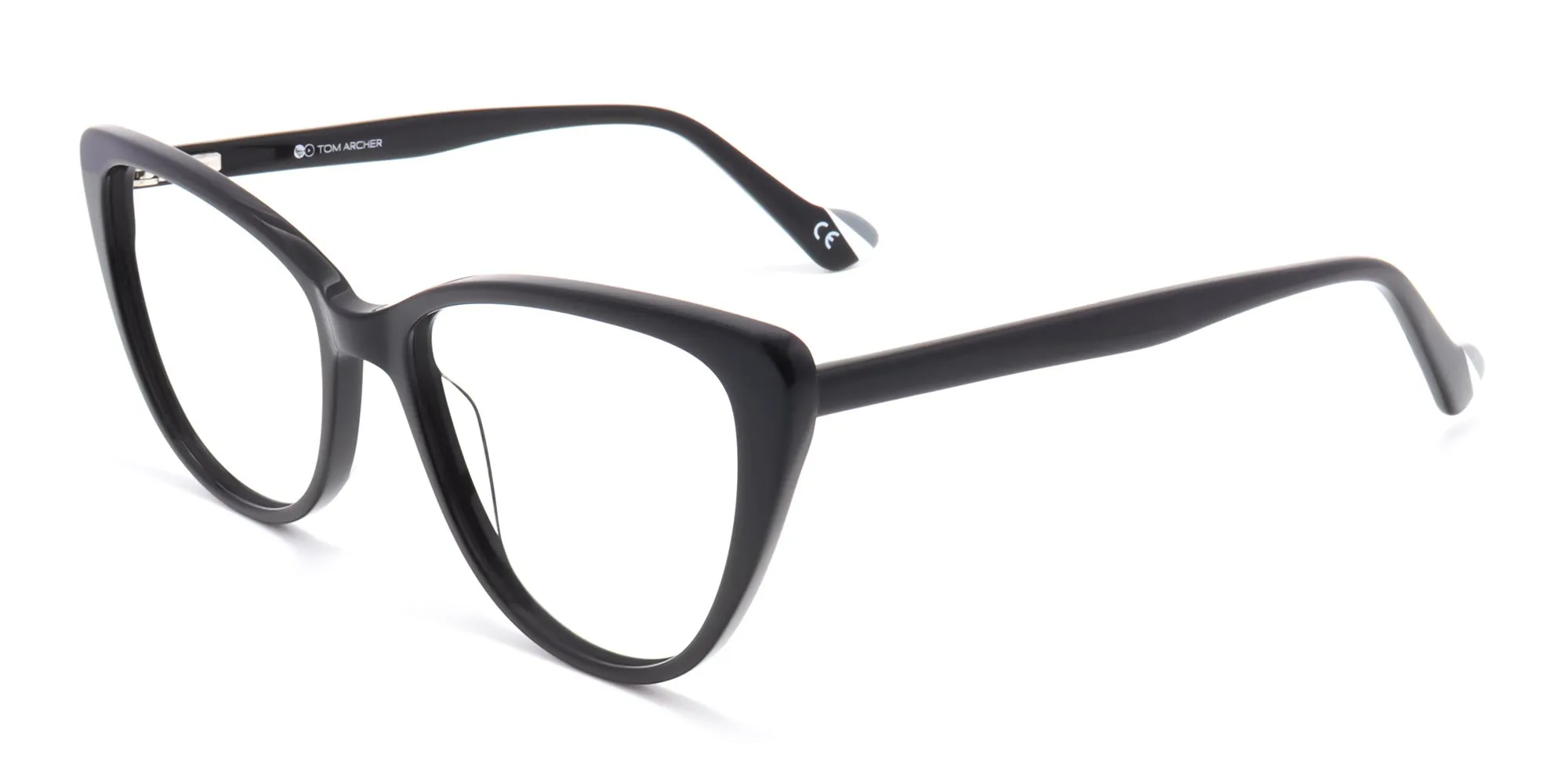 Black Cat Eye Glasses Frames-2