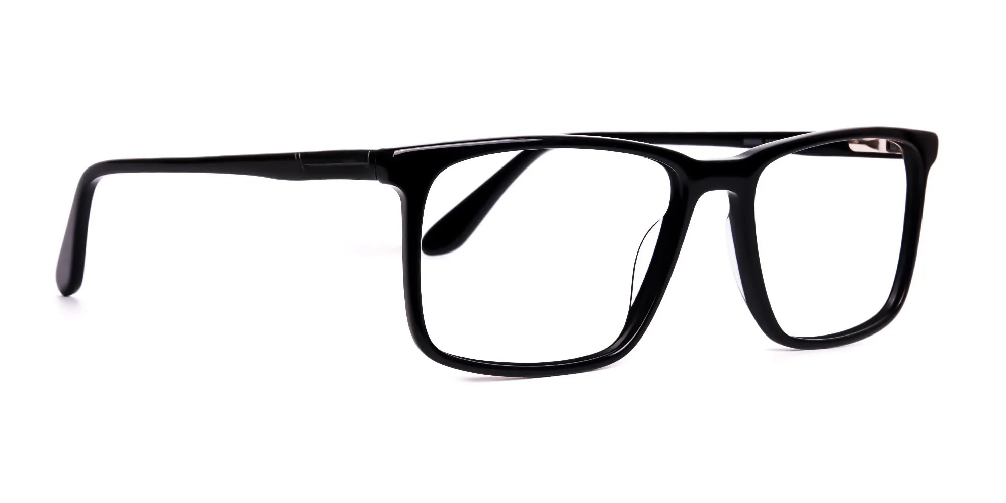 designer black full rim rectangular glasses frames-2