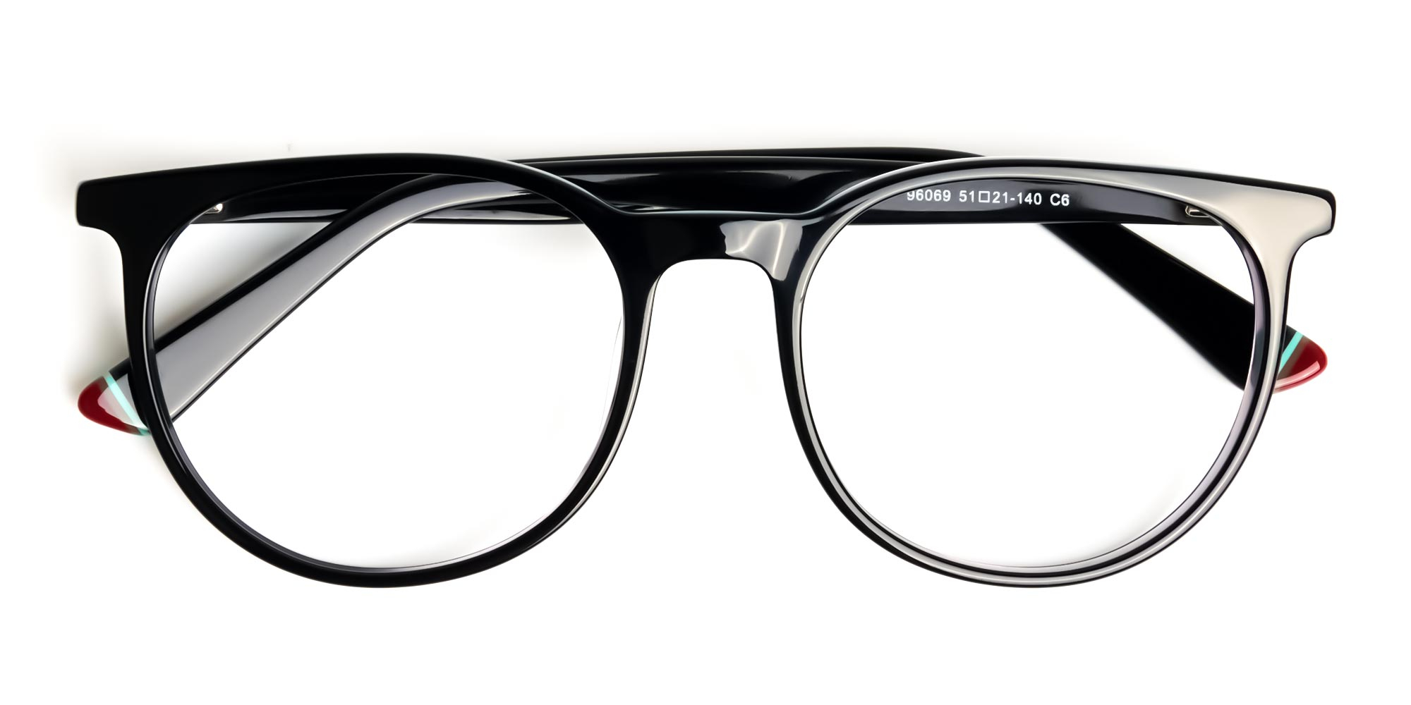black-and-teal-round-glasses-frames-1