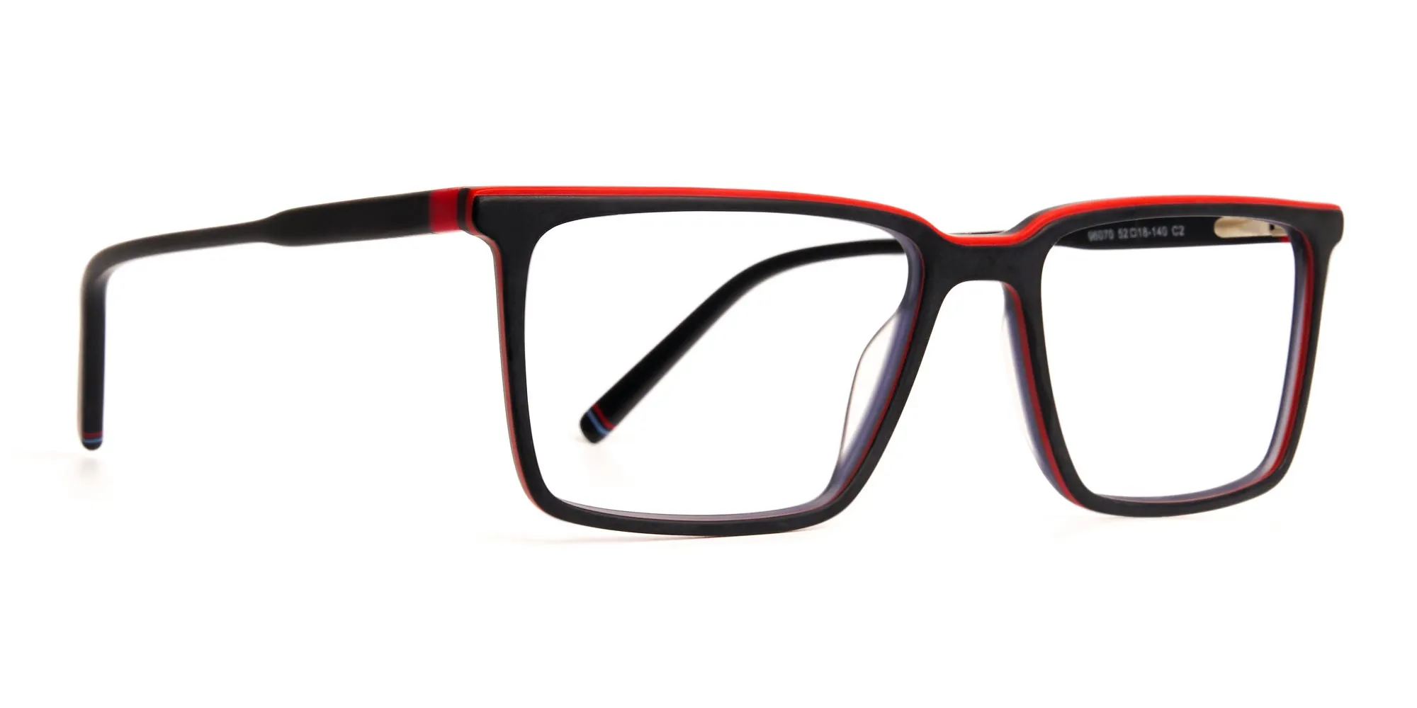 black and red rectangular glasses frames-2