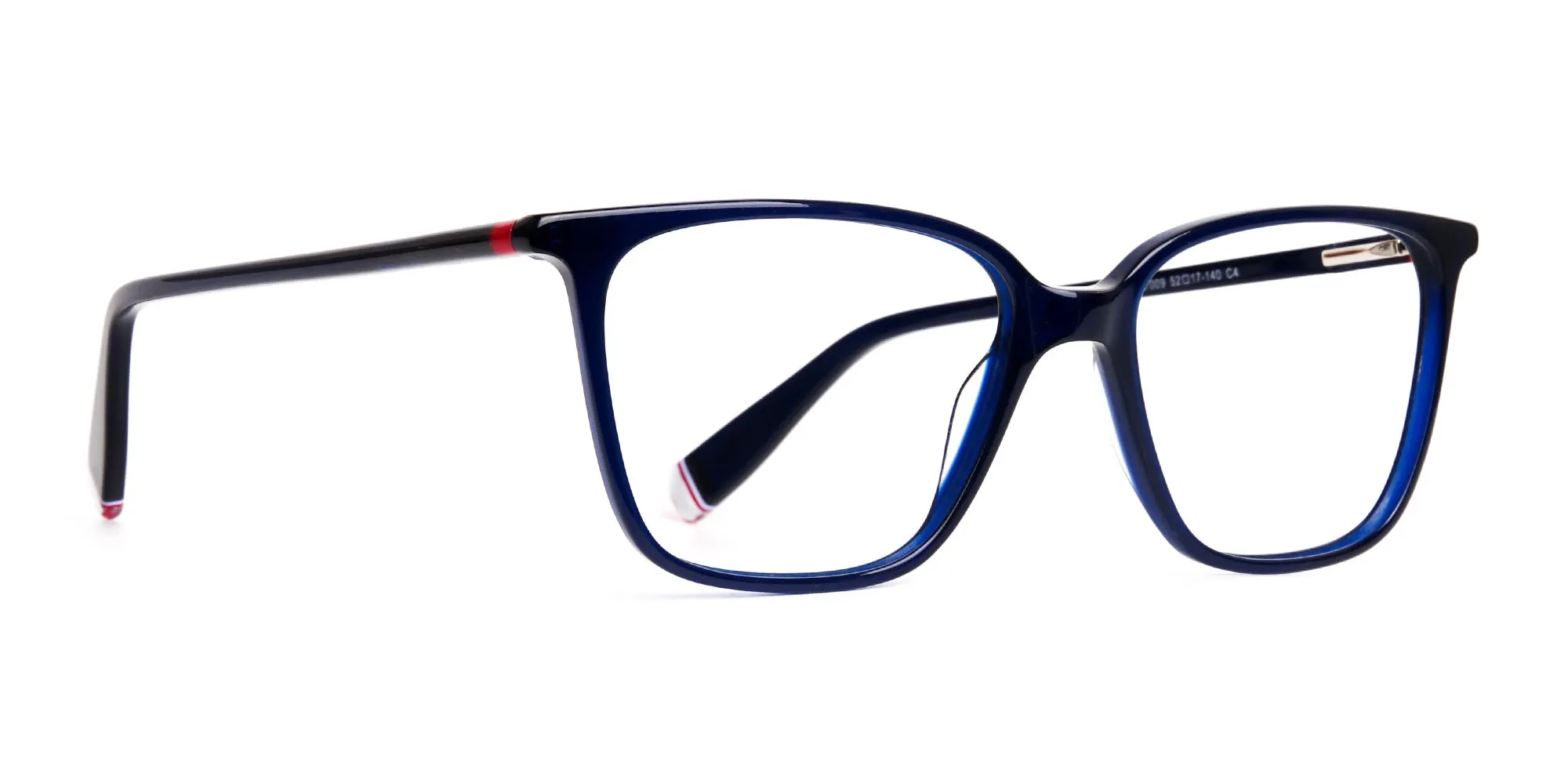 blue glasses in rectangular cat eye frames-2