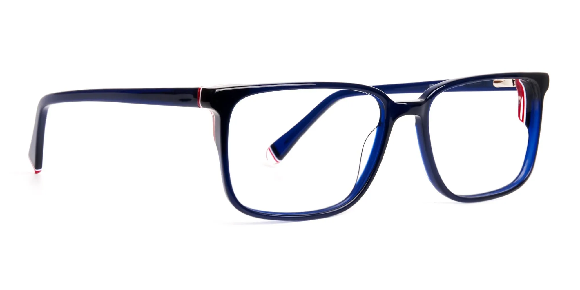 blue thick design rectangular glasses frames-1