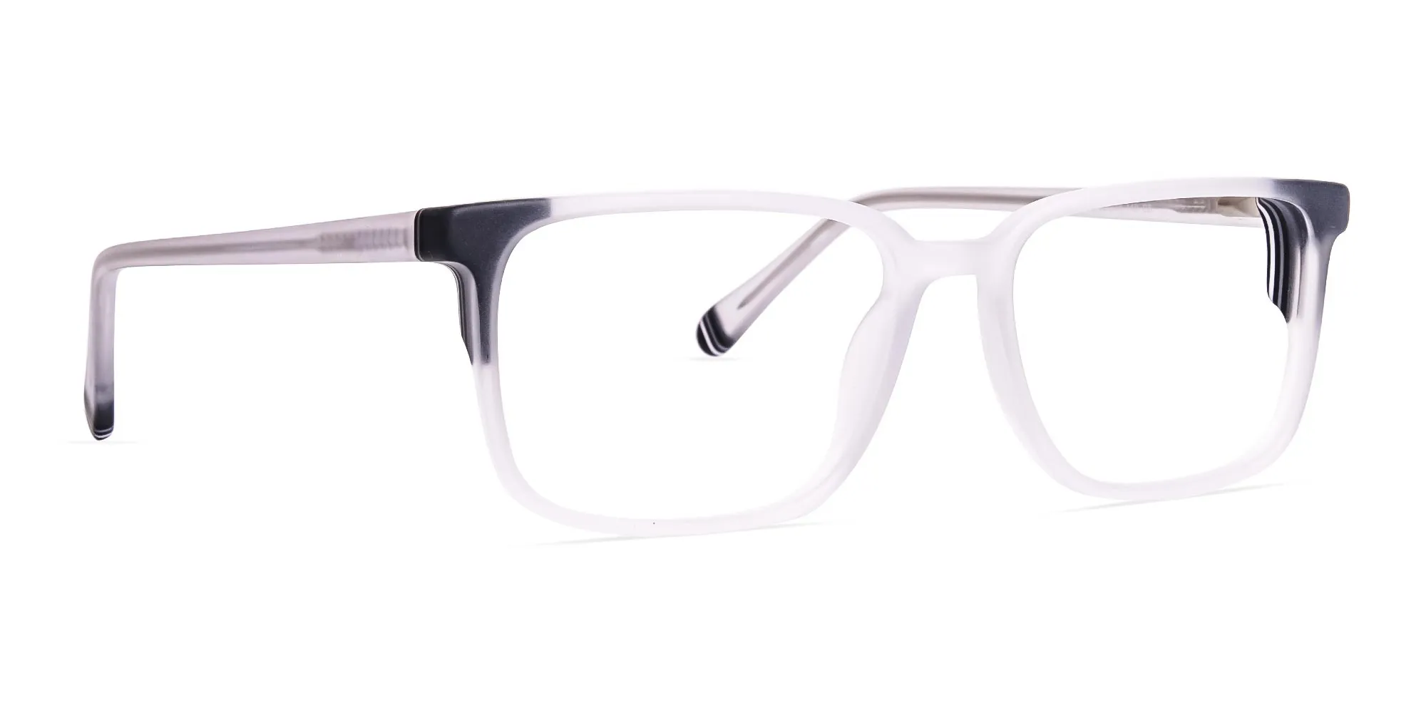 Black and deals clear glasses frames