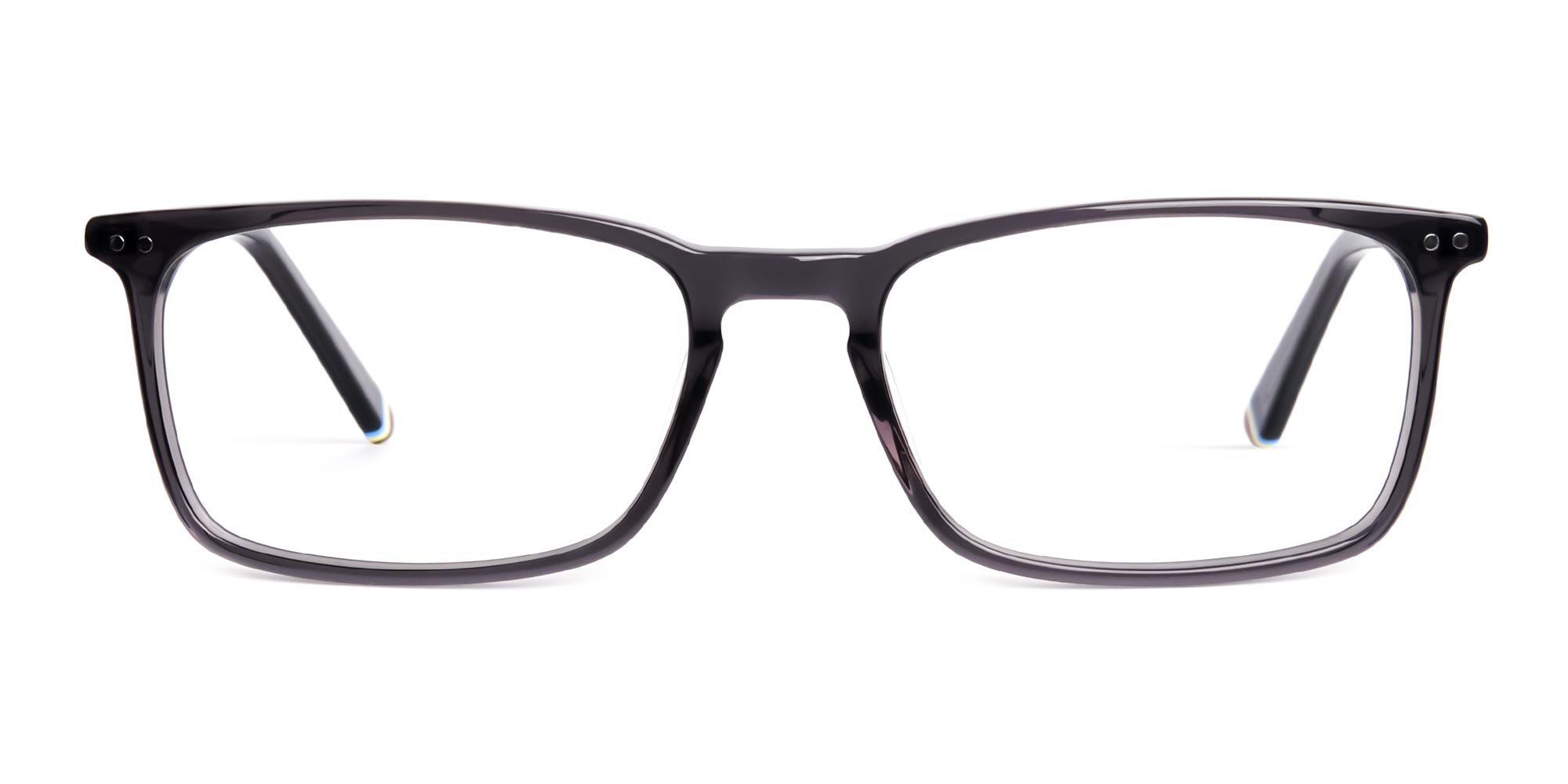 grey colour rectangular glasses frames-1