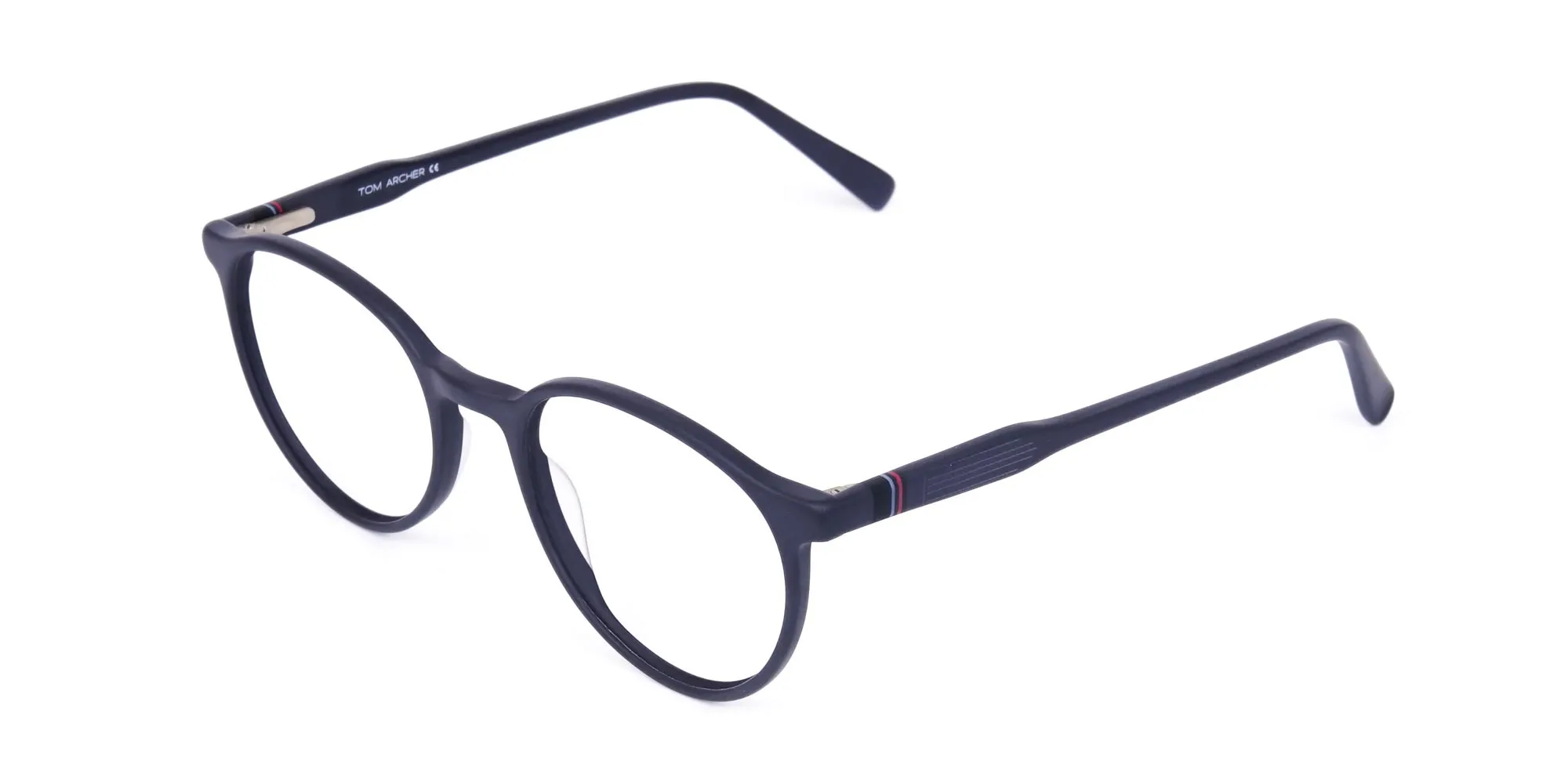 blue light glasses round frame-1