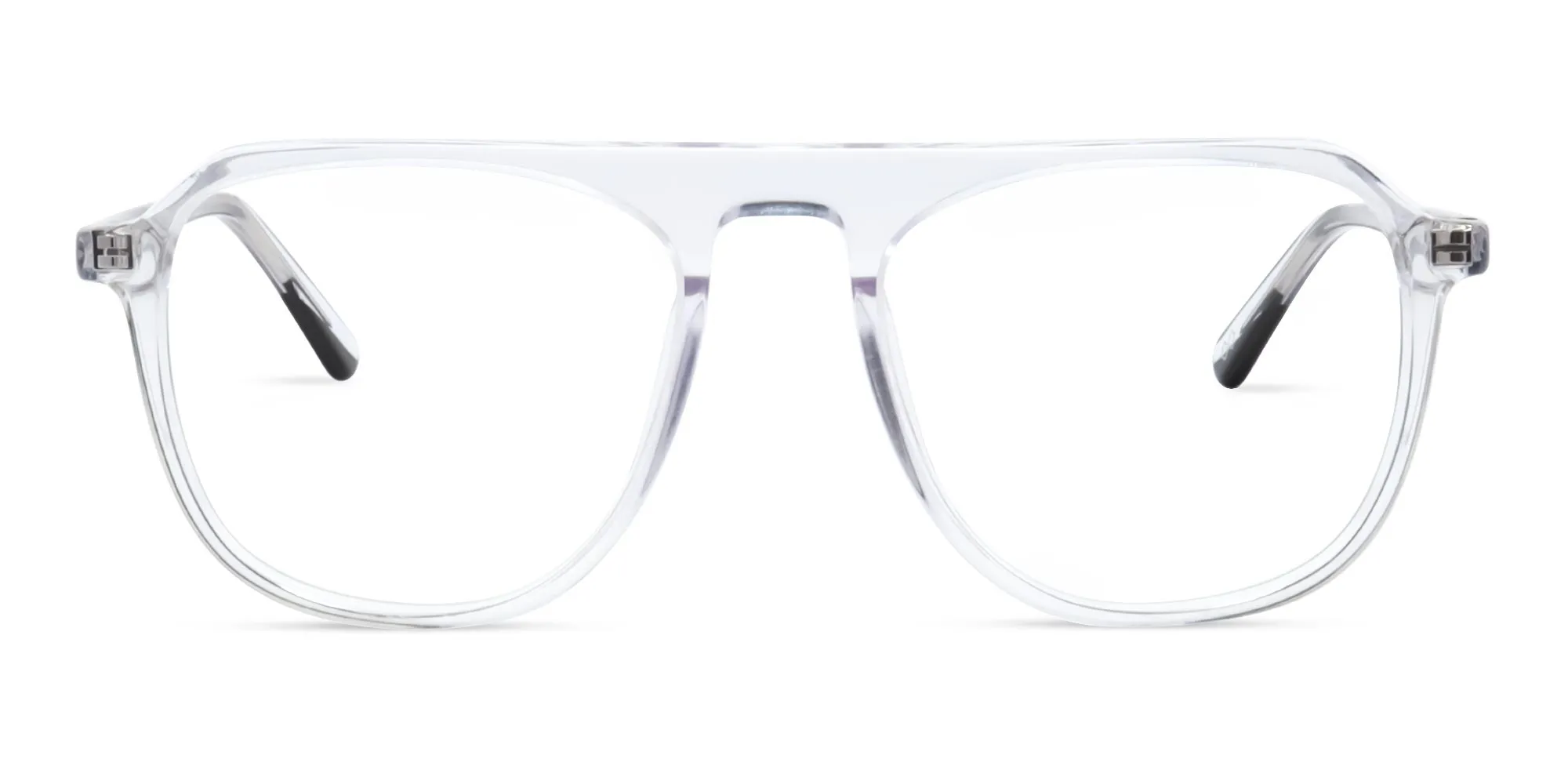 clear frame pilot glasses-2