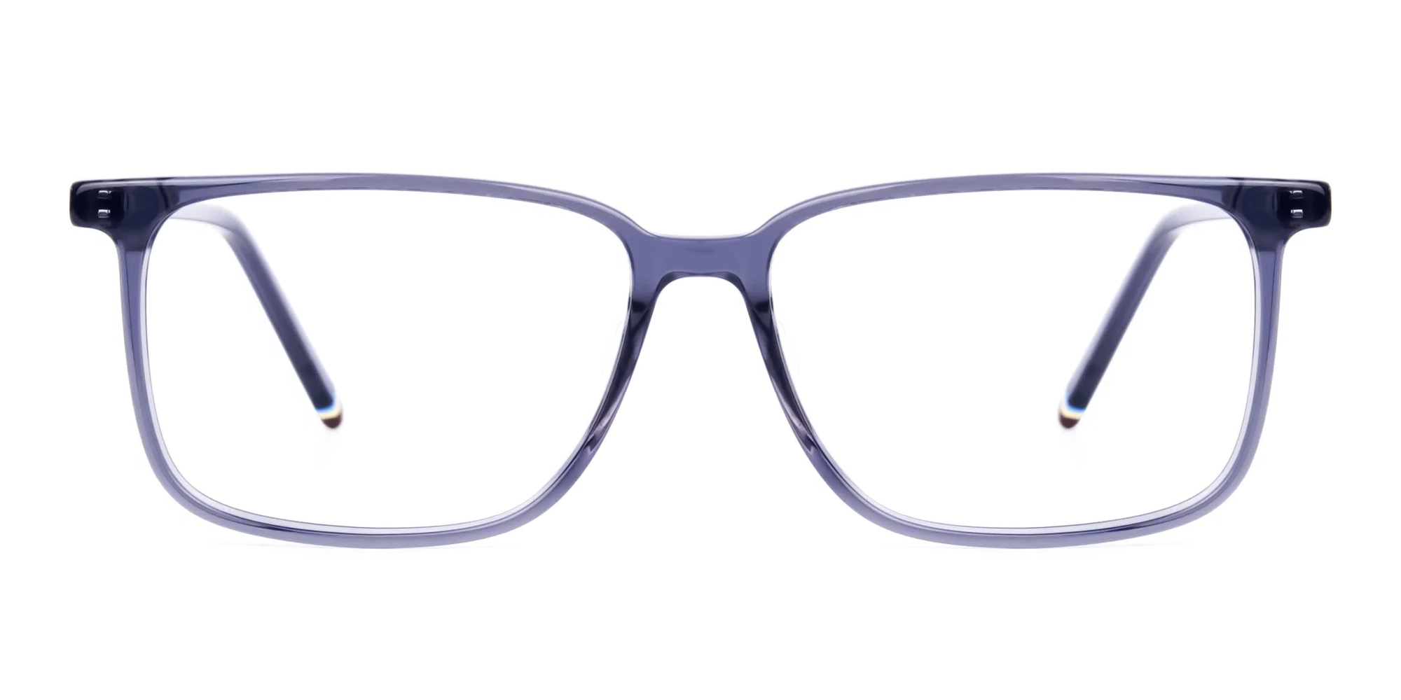 Blue Rimmed Rectangular Glasses-2