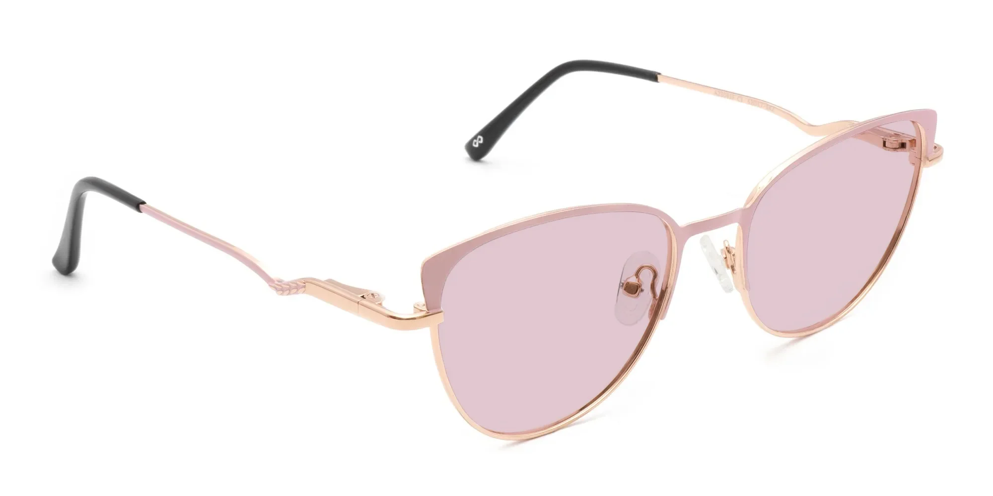 Pink Metal Sunglasses-1