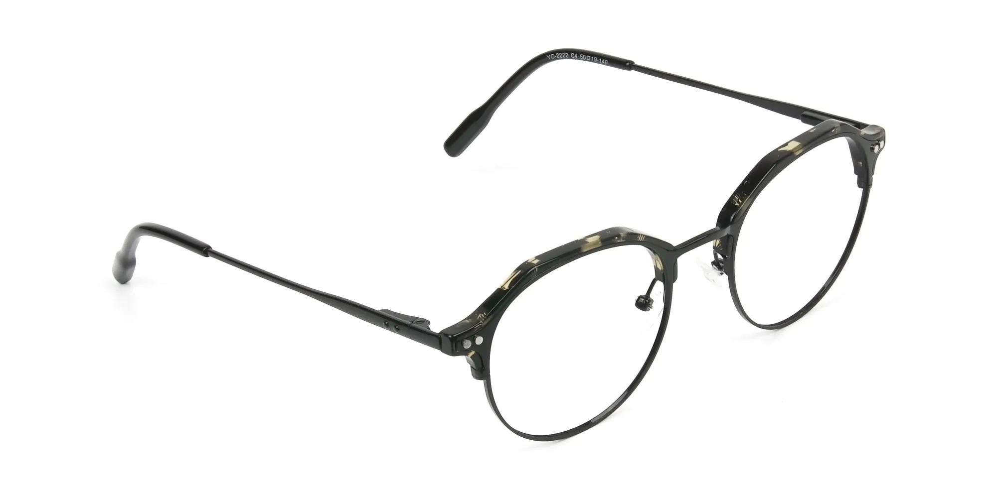 Black Marble Weightless glasses in Mixed Material - 1