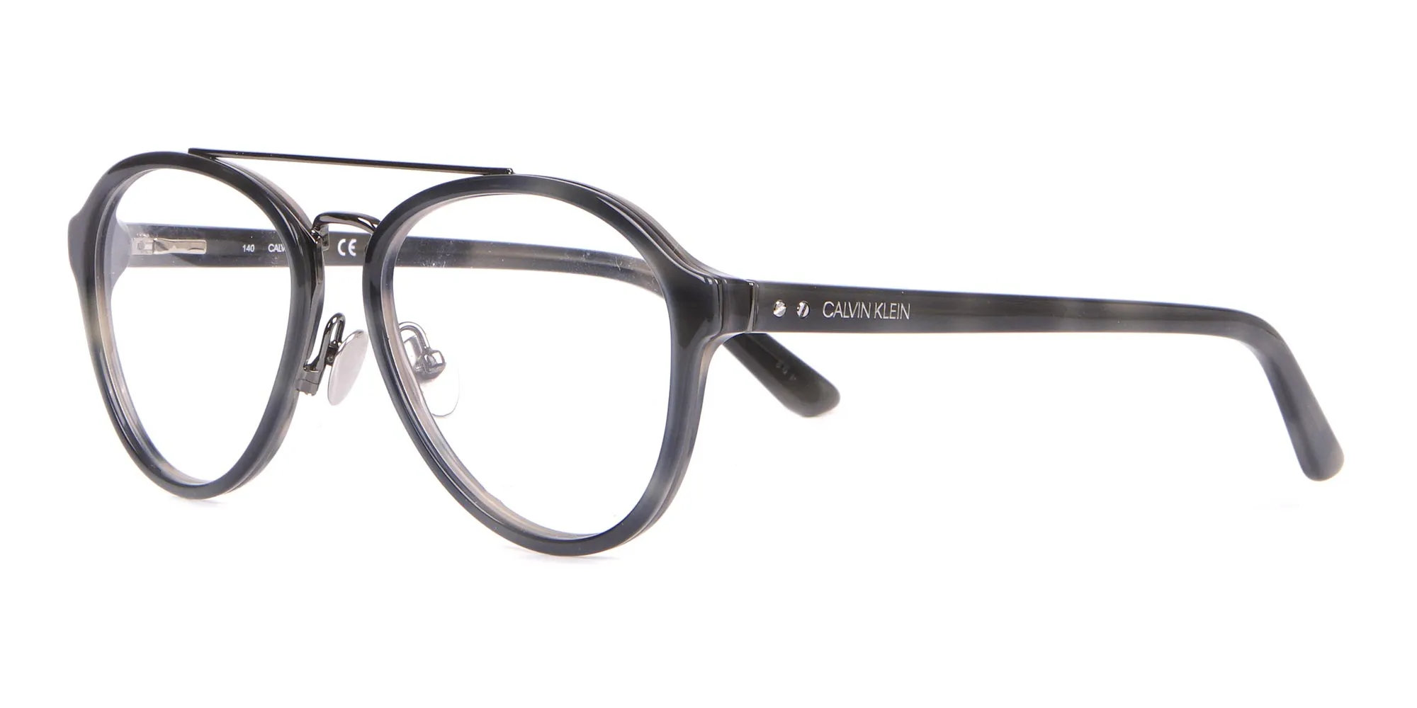 Clavin Klein CK18511 Pilot Pilot Glasses Grey Tortoise-2