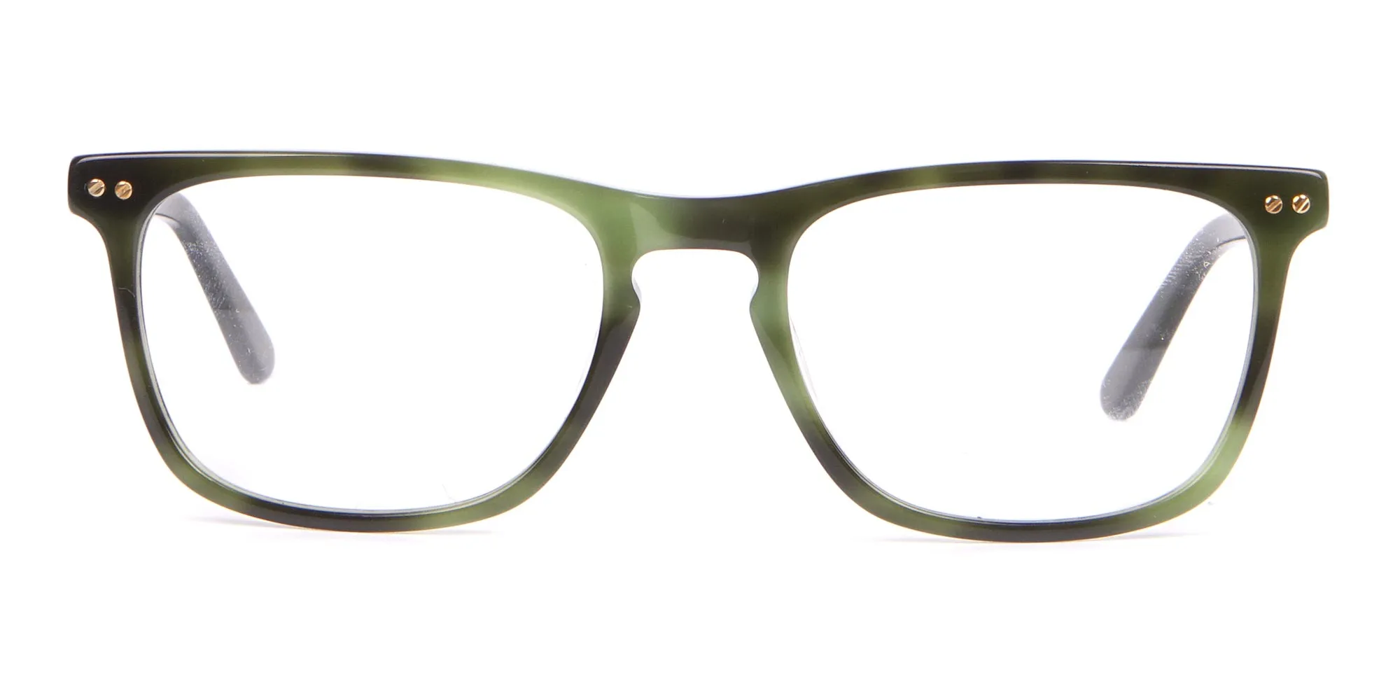 Calvin Klein CK18513 Rectangular Glasses in Green Tortoise-2
