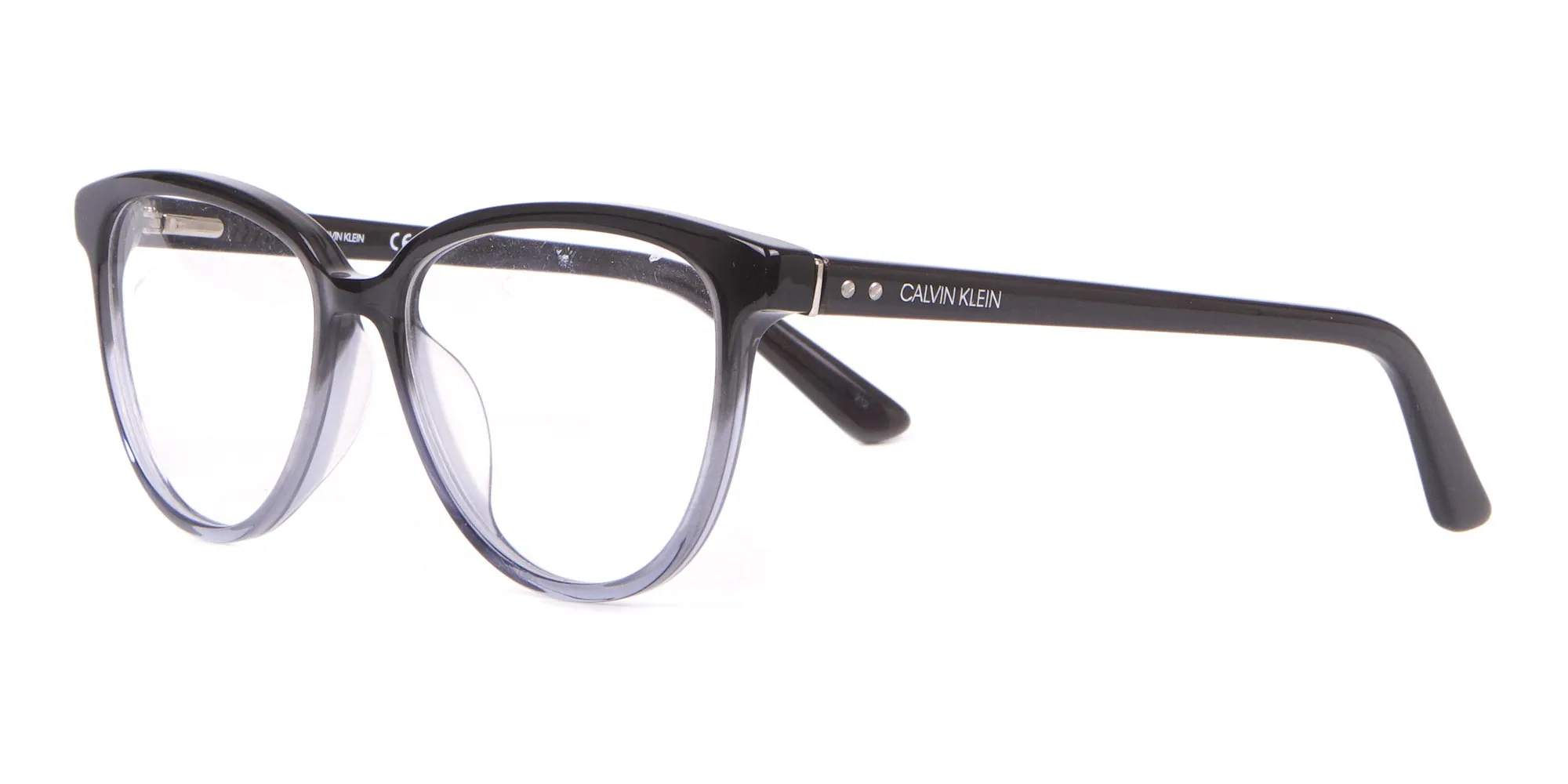 Calvin Klein CK18514 Women Cateye Glasses In Black Crystal-2