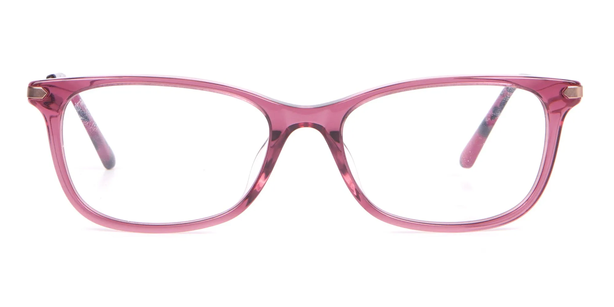 Calvin Klein CK18722 Cat-Eye Rectangular Frame Rosy Pink-2