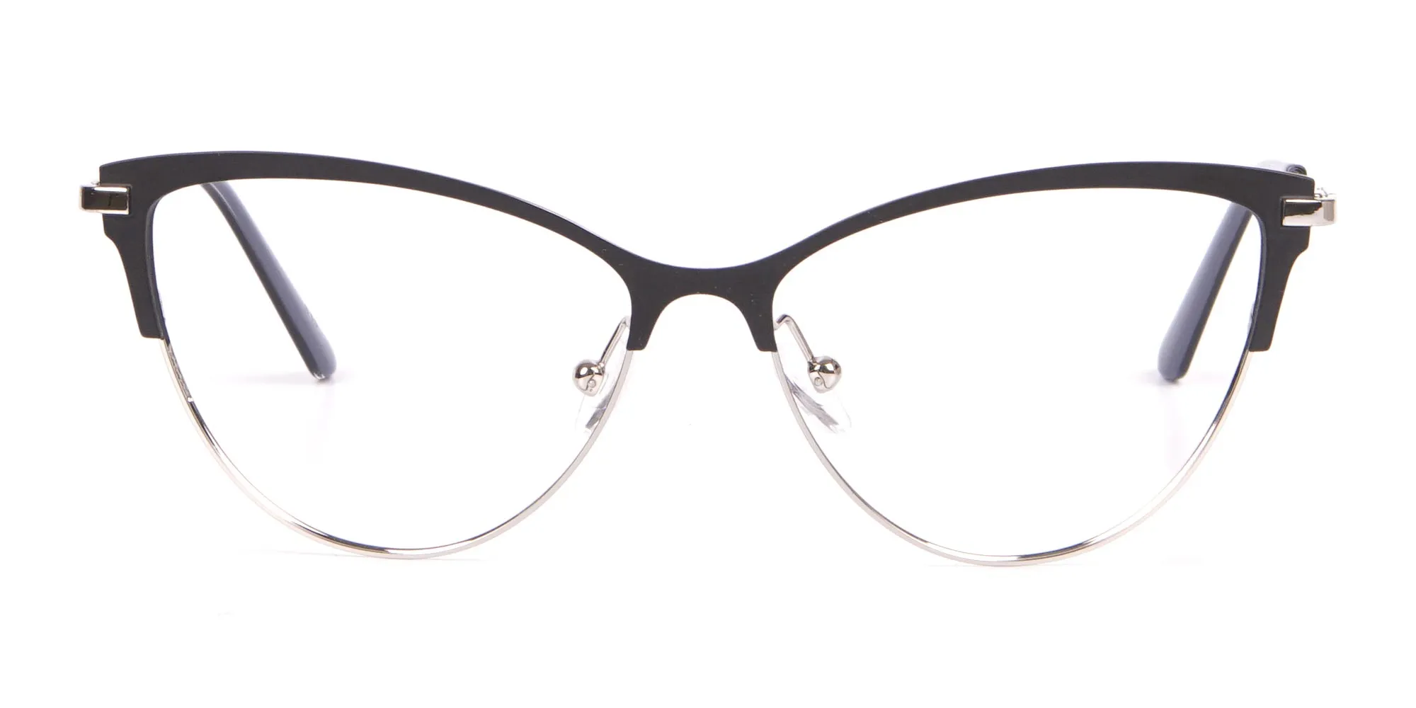 Calvin Klein CK19111 Women`s Cat-Eye Browline Glasses Black-2