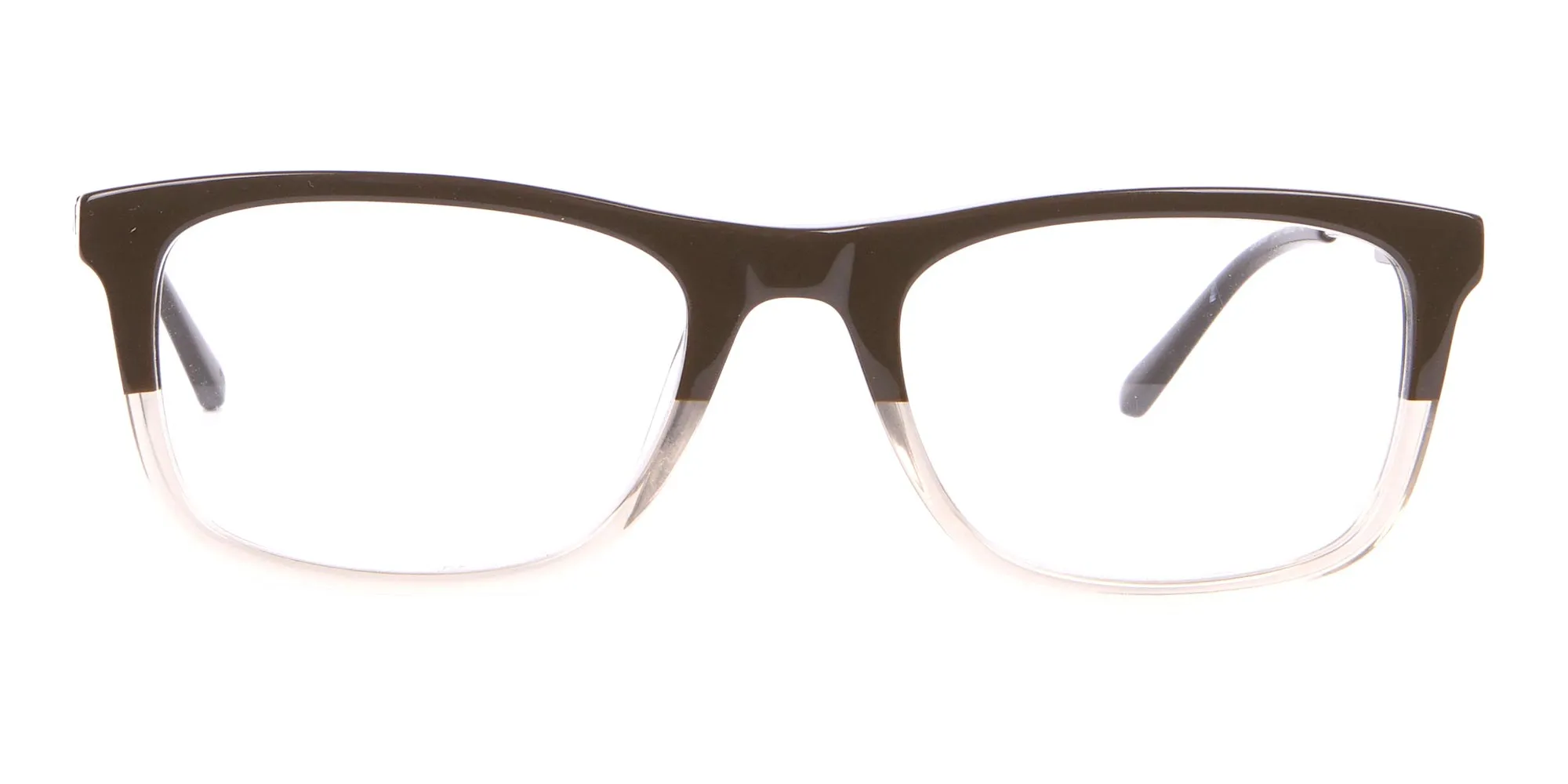 Calvin Klein CK19707 Two-Tone Rectangular Glasses In Brown-2