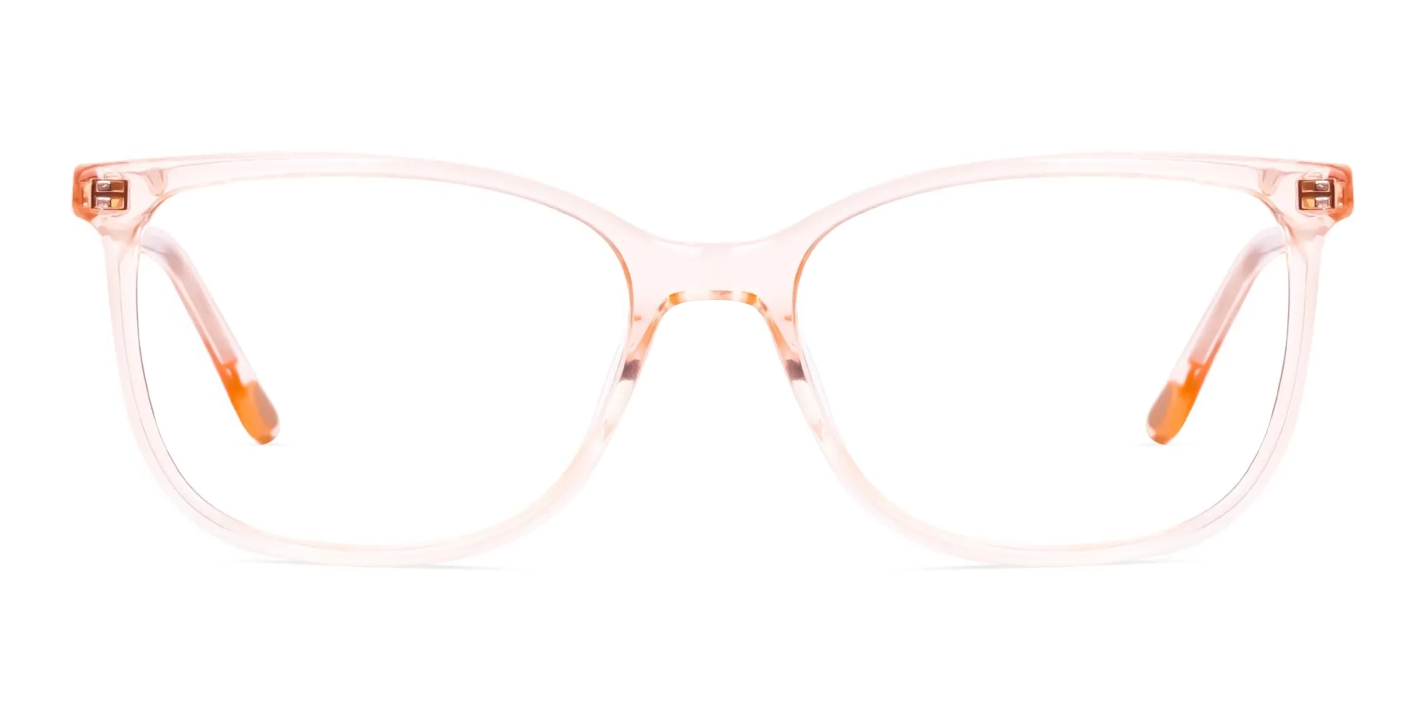 crystal-clear-and-transparent-tinted-orange-square-cat-eye-glasses-frames-2