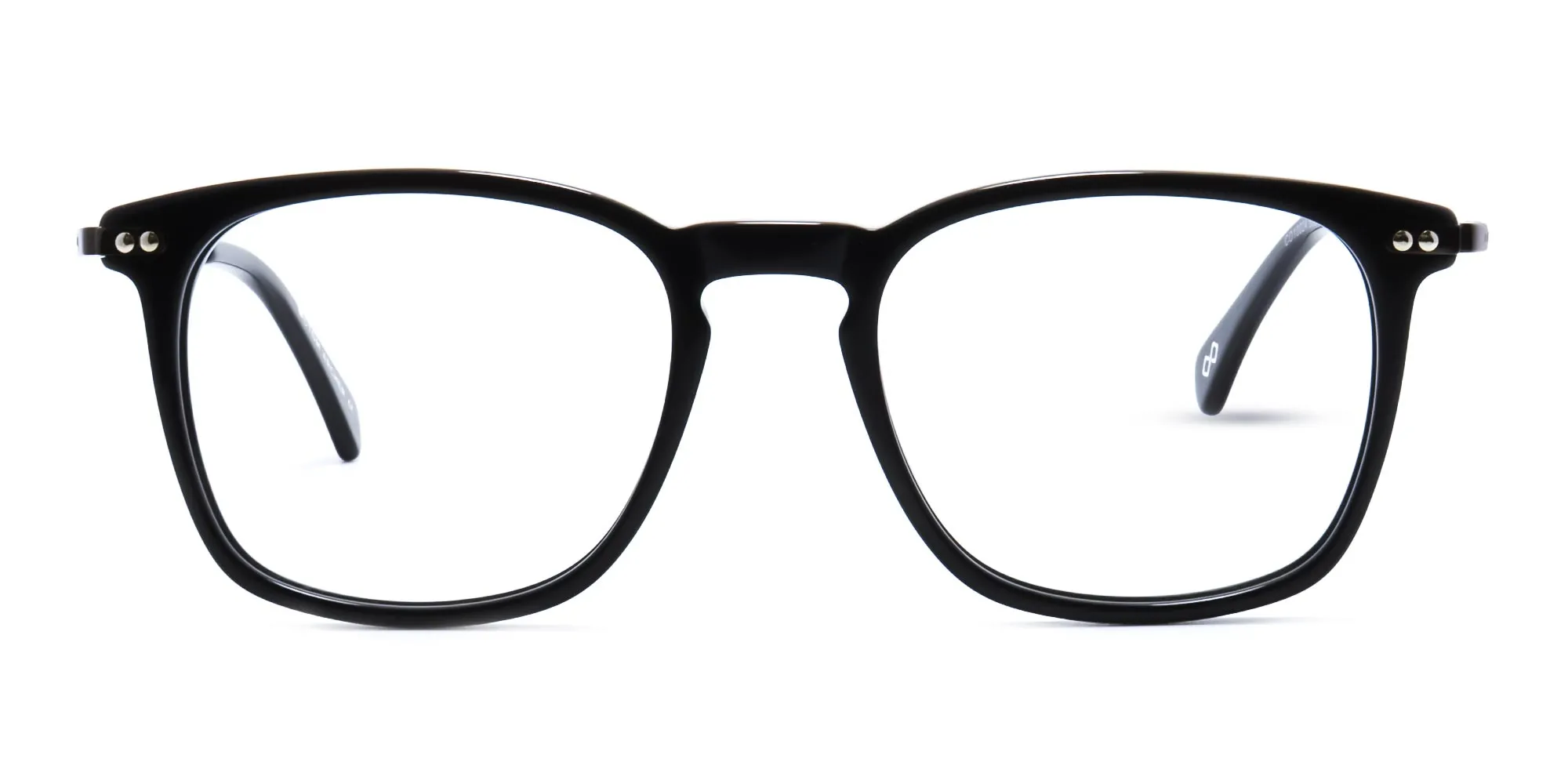 black square rimmed eyeglasses-2