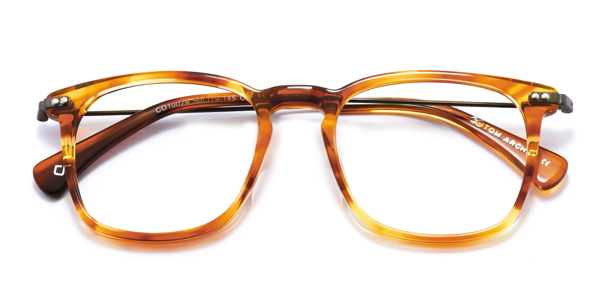 orange square glasses -2