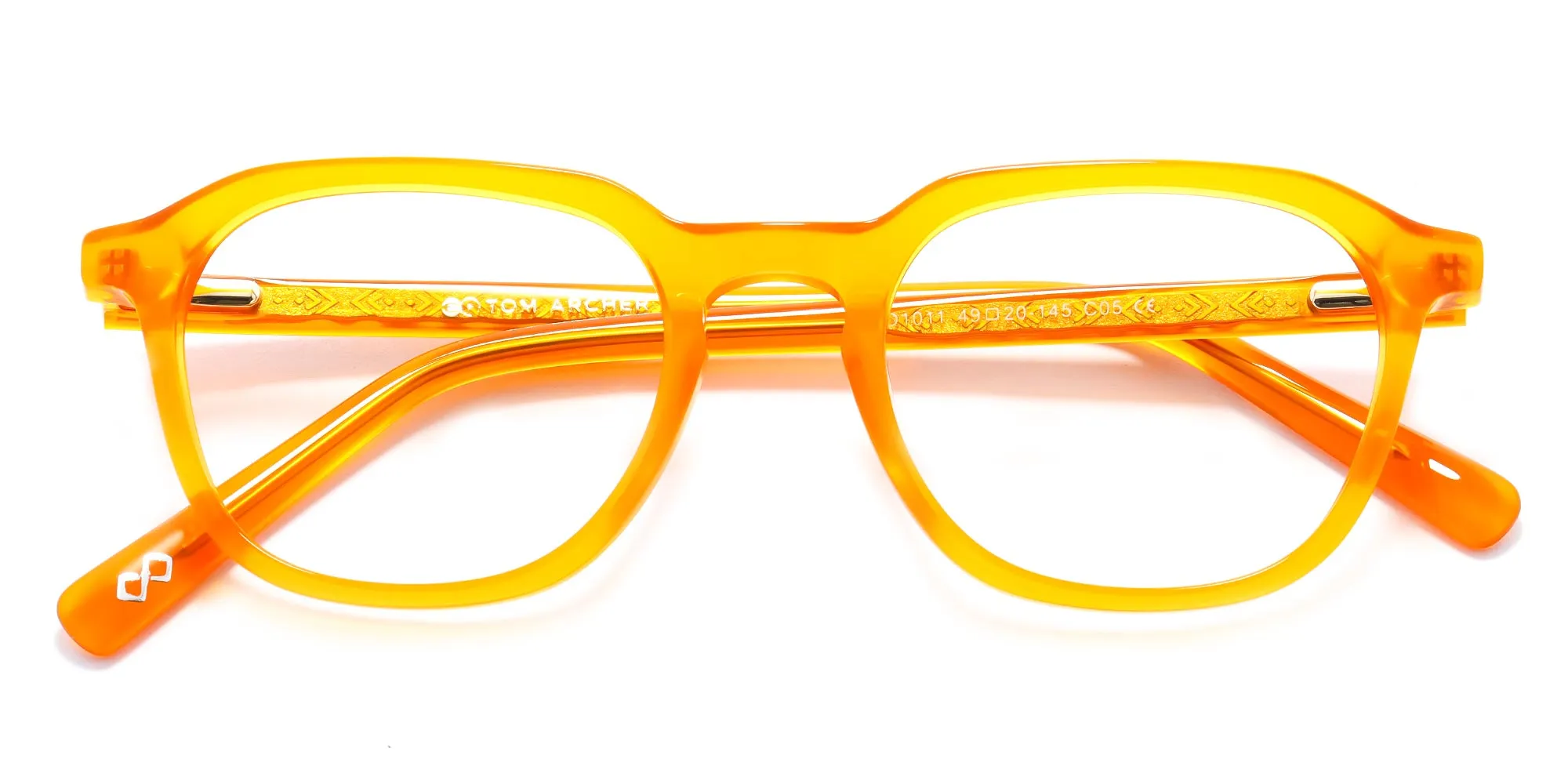 ABBERTON 5 - Buy Orange Glasses Frames - Free Lenses | Specscart.®