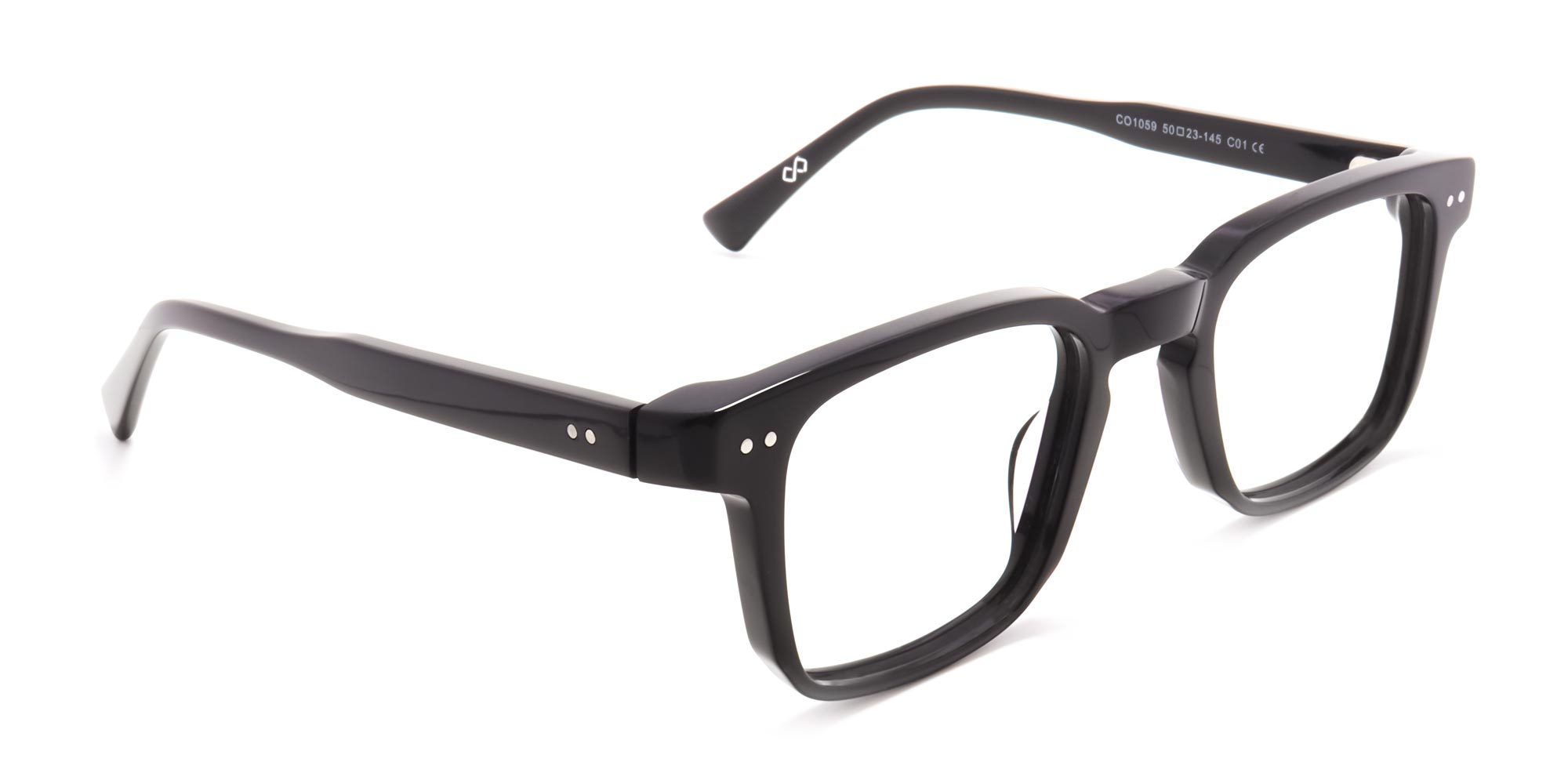 classic square eyeglasses frames -1
