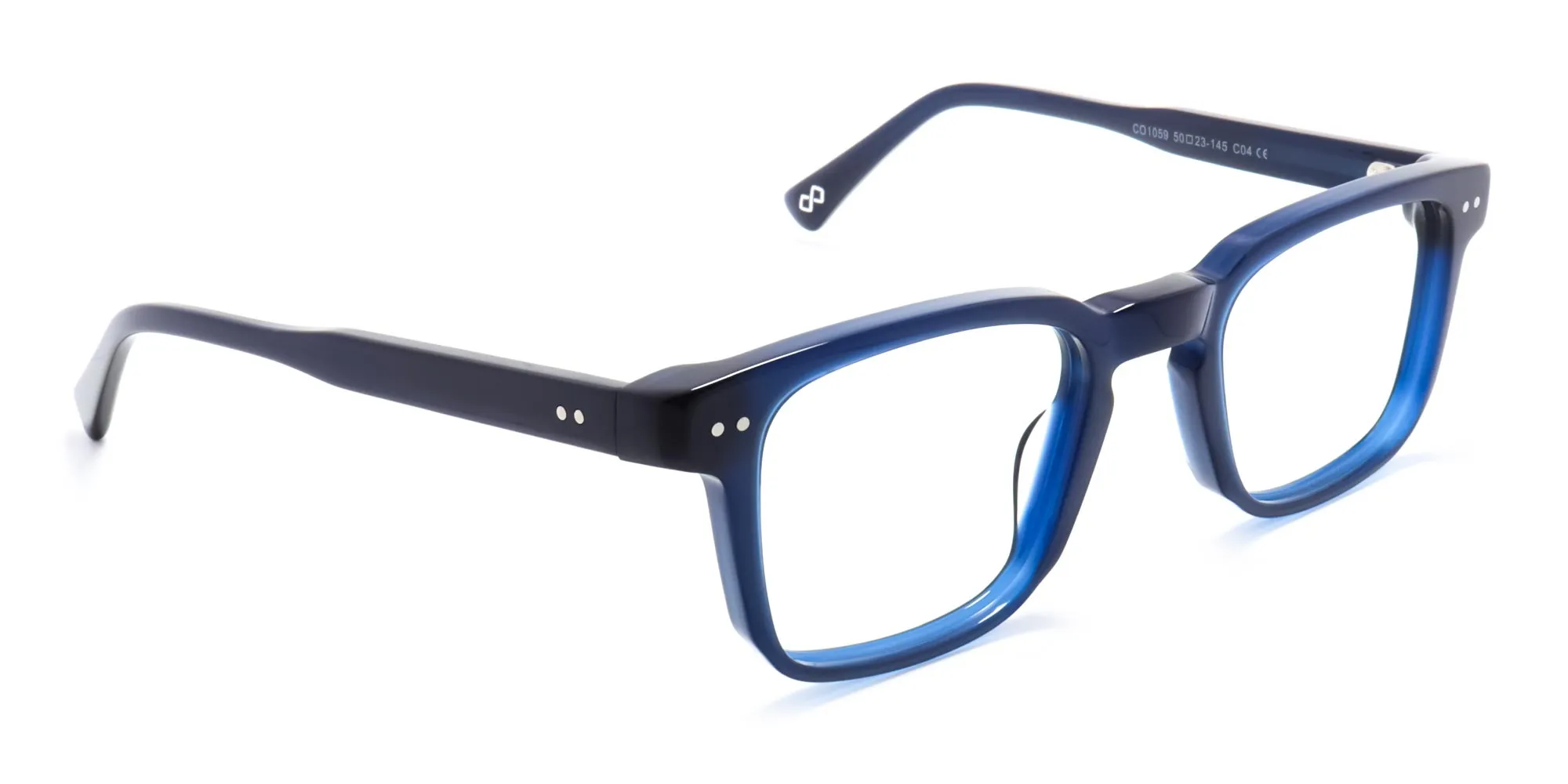 square frame blue light glasses -2
