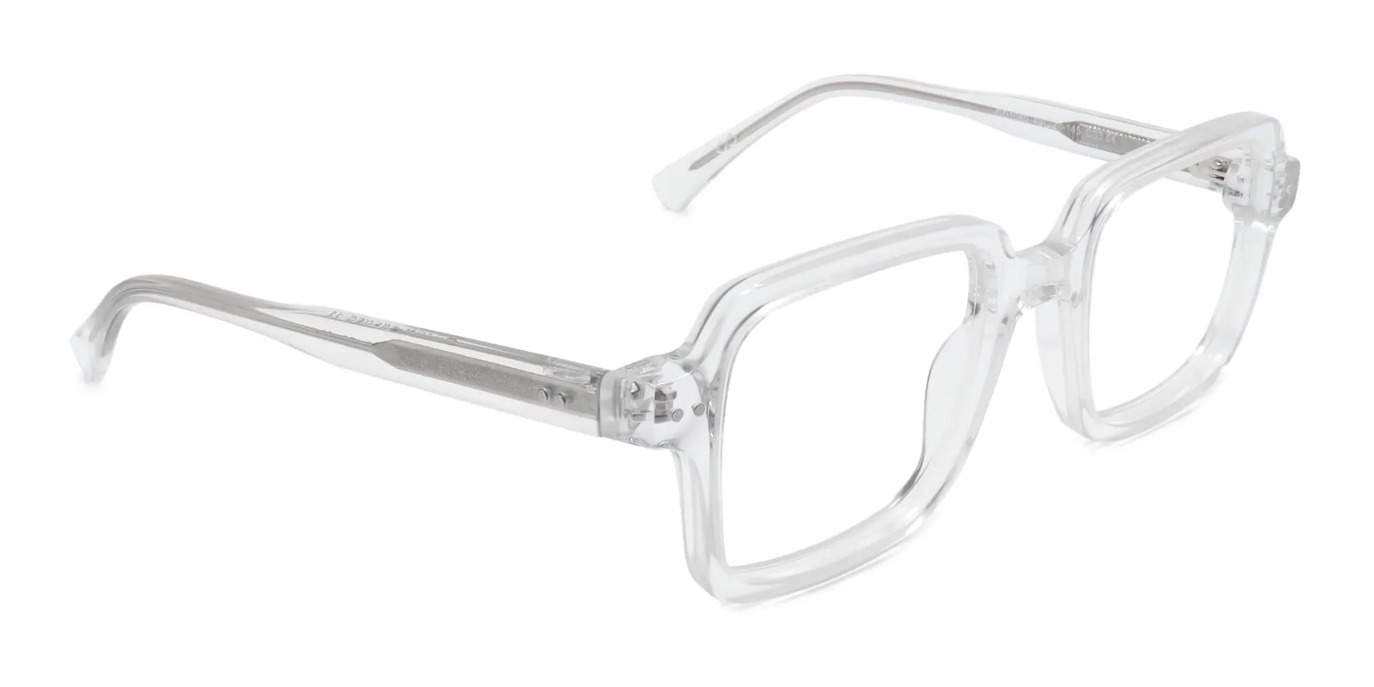 clear square blue light glasses-1