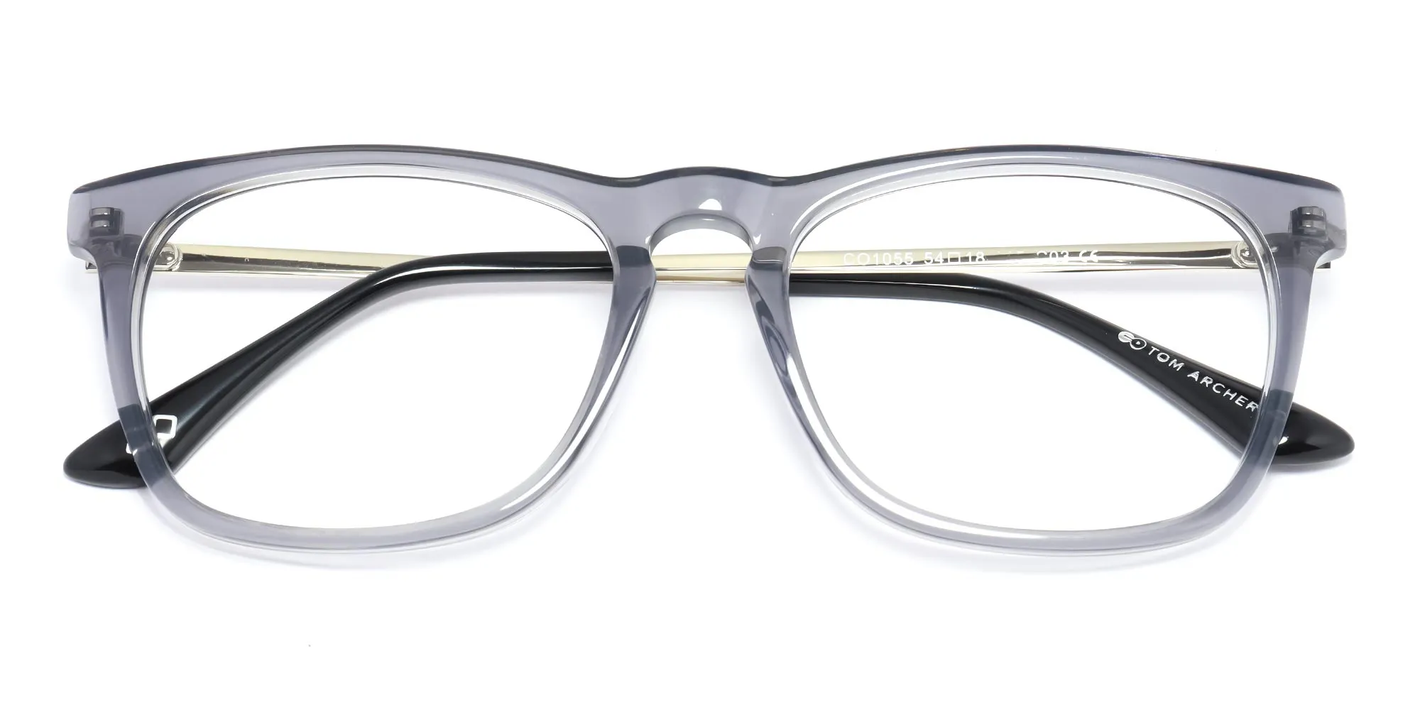 grey and black glasses frames -2